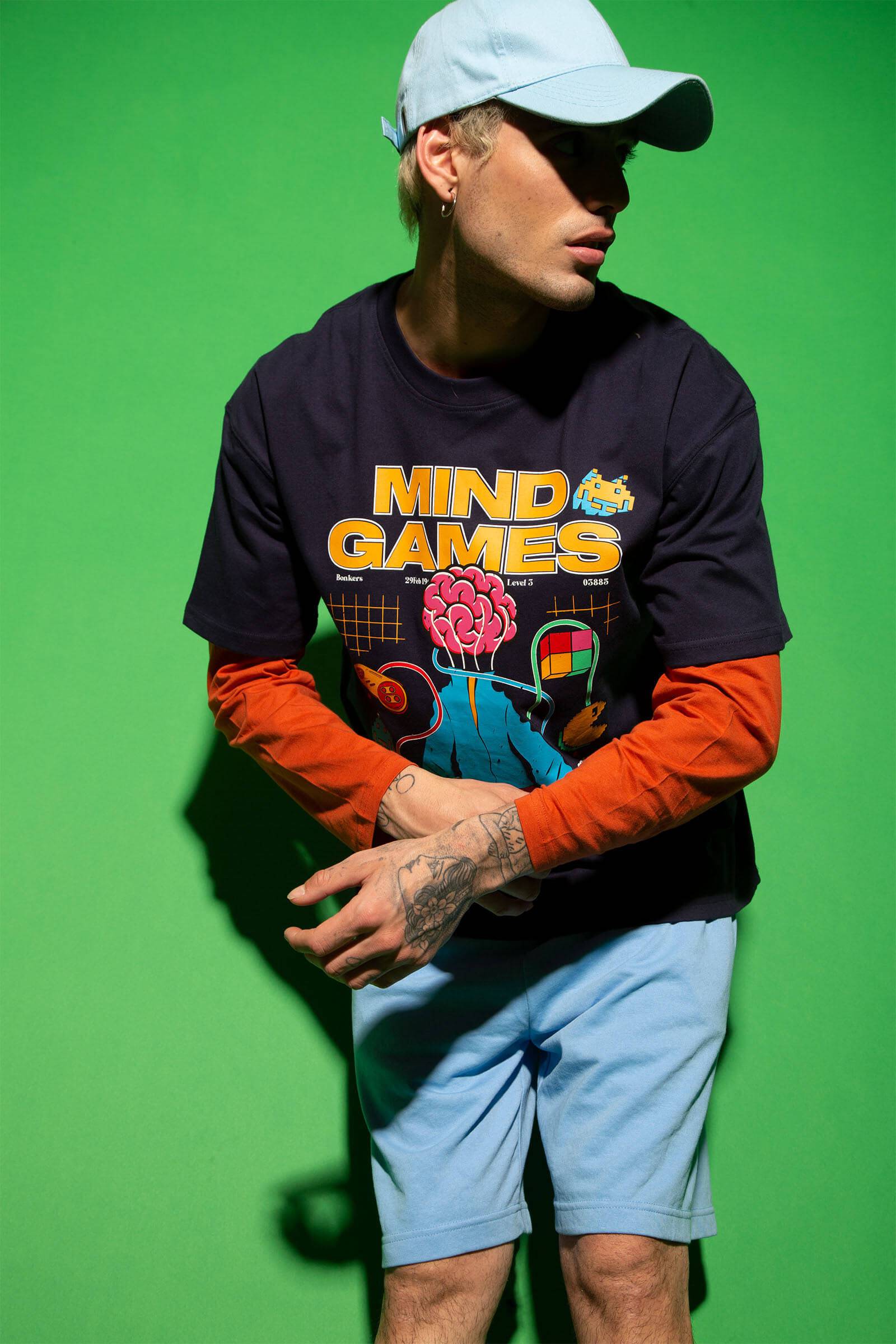 Mind Games Oversized T-Shirt - BonkersCorner