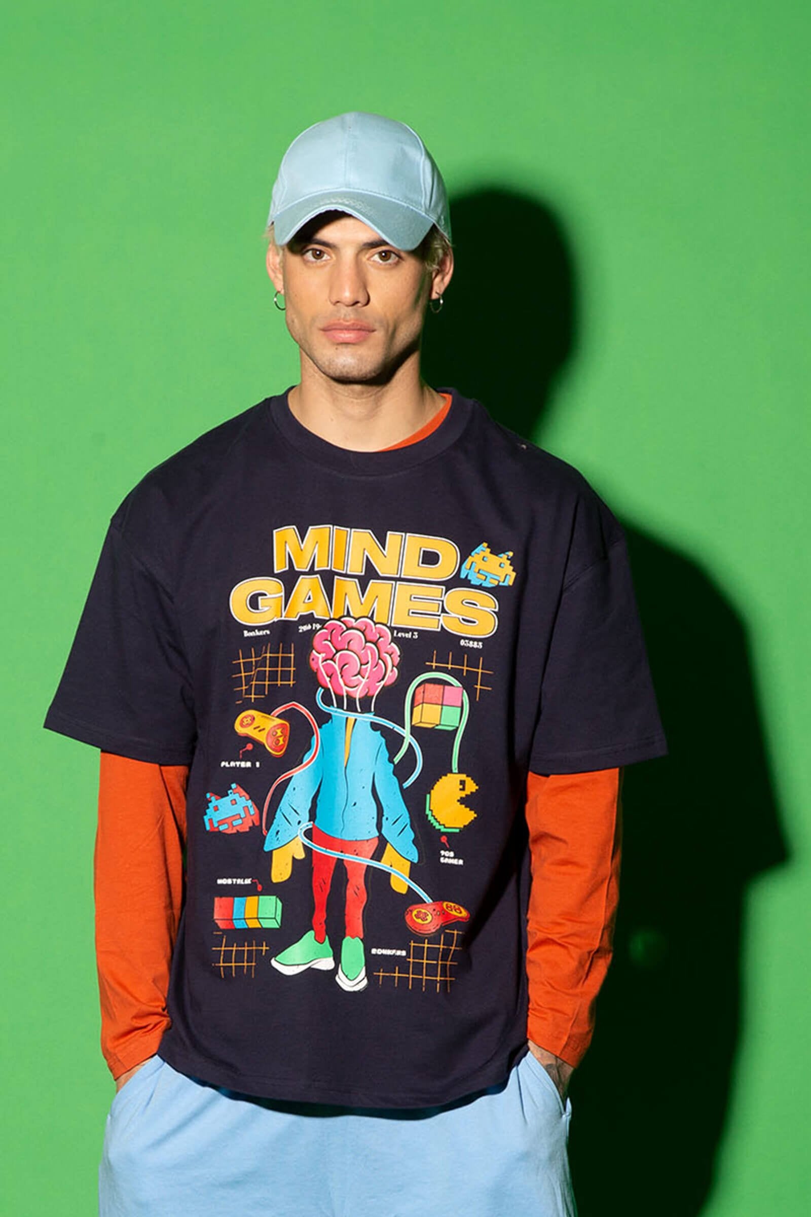 Mind Games Oversized T-Shirt - BonkersCorner