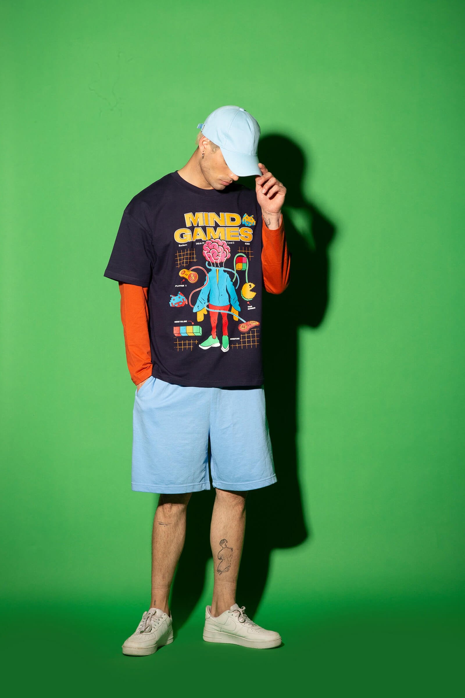 Mind Games Oversized T-Shirt - BonkersCorner