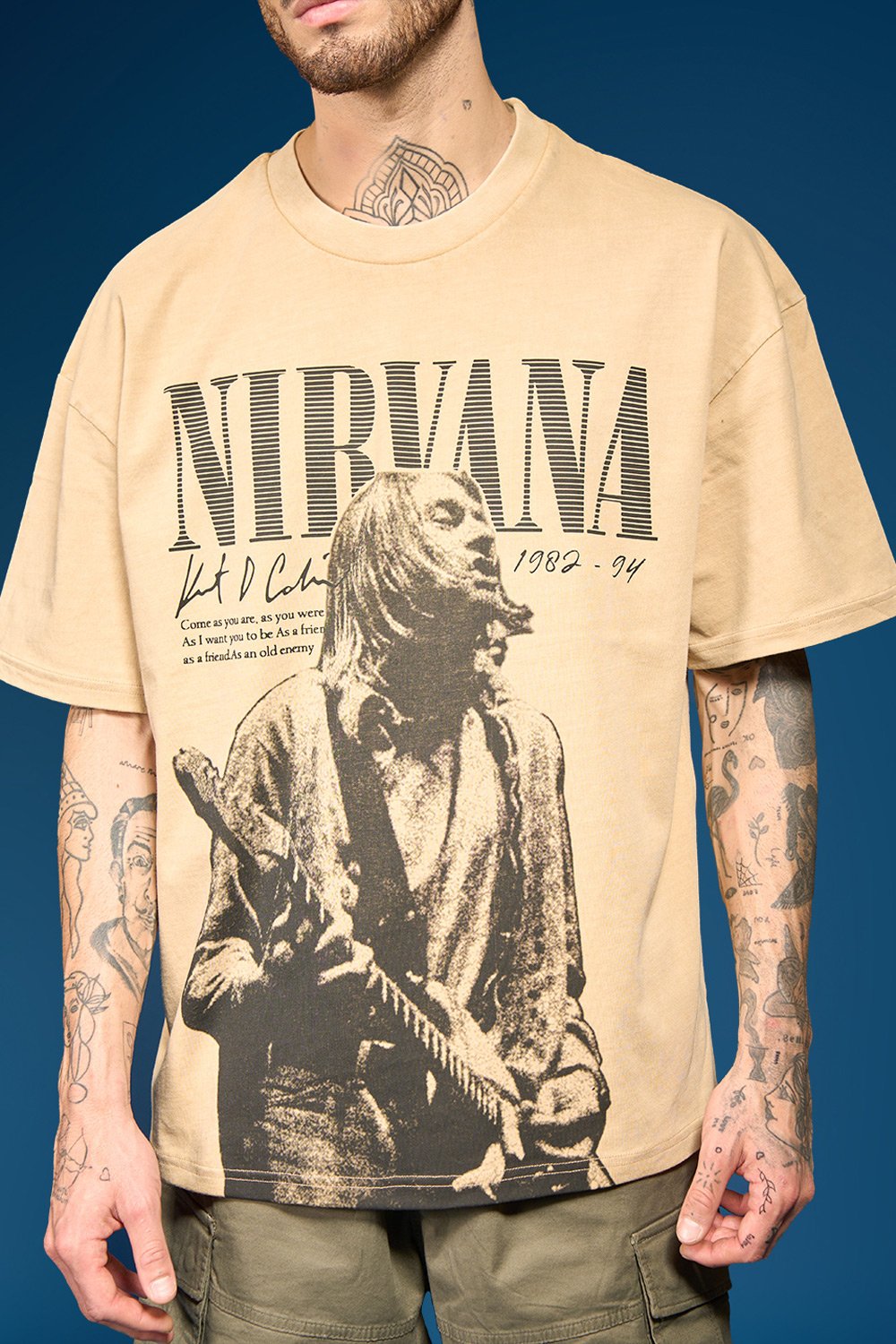 Nirvana Oversized T-shirt - BonkersCorner