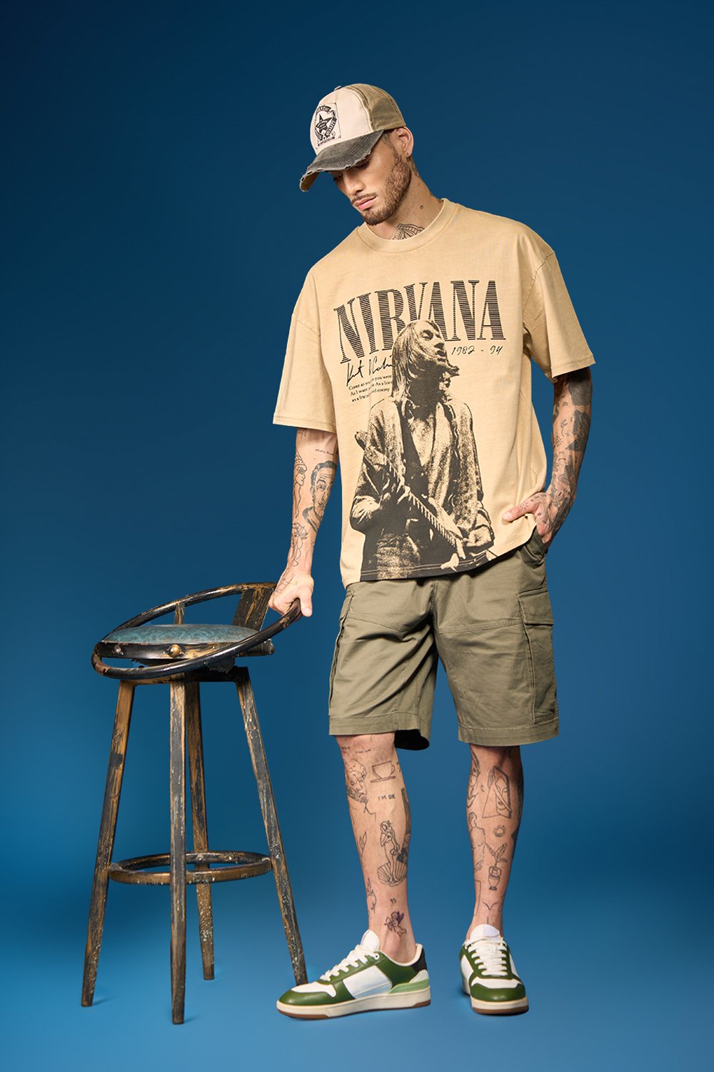 Nirvana Oversized T-shirt - BonkersCorner