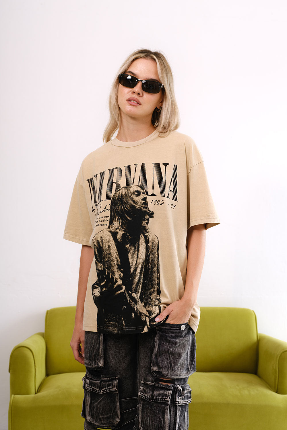 Nirvana Oversized T-shirt - Main Image