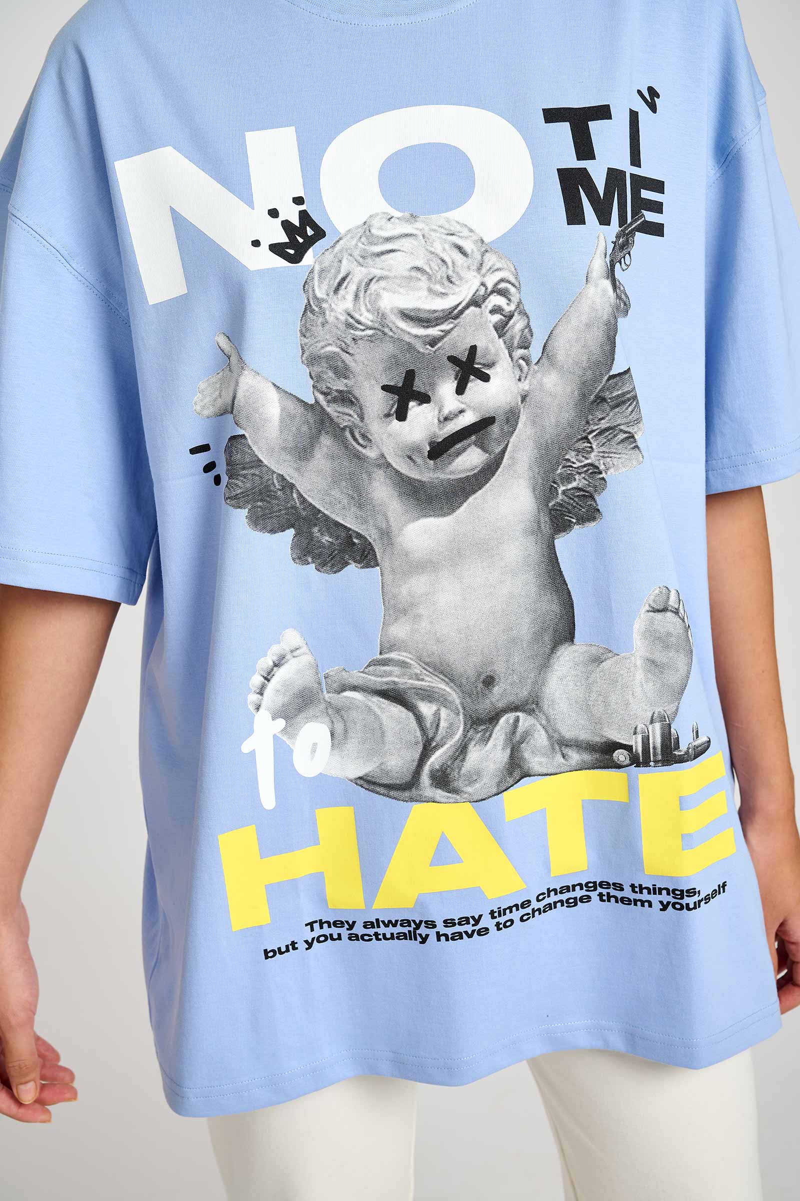 No Hate Oversized T-Shirt - BonkersCorner
