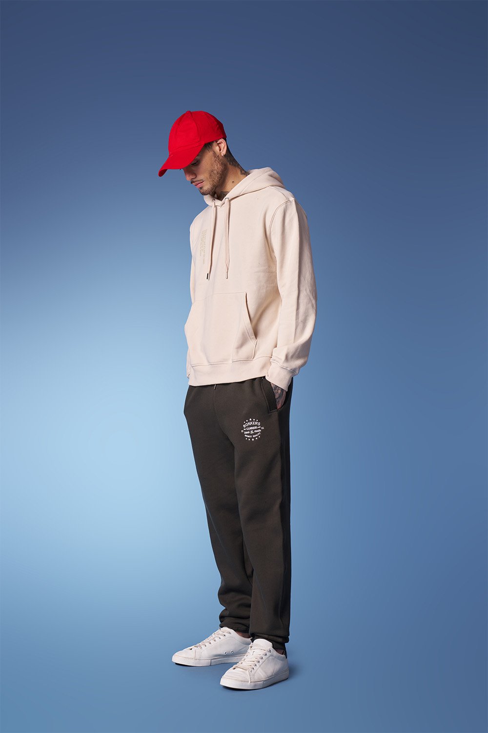 Olive Heavyweight Joggers - BonkersCorner