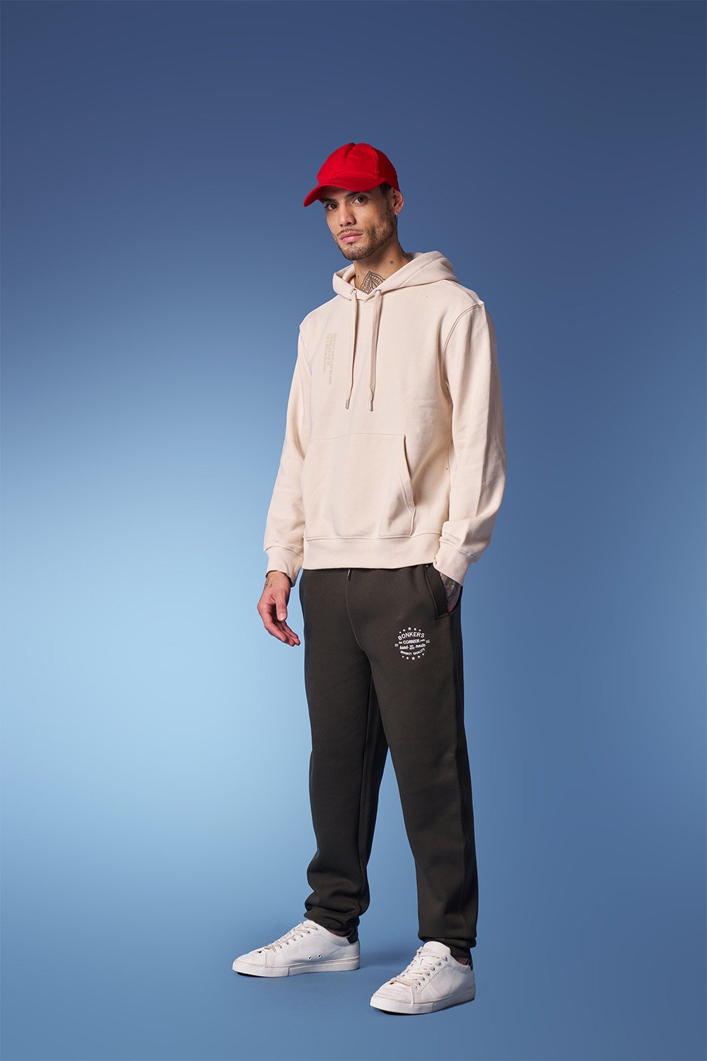 Olive Heavyweight Joggers - BonkersCorner