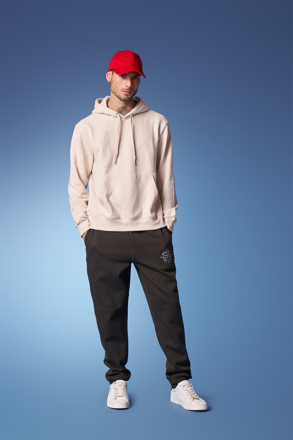 Olive Heavyweight Joggers - BonkersCorner