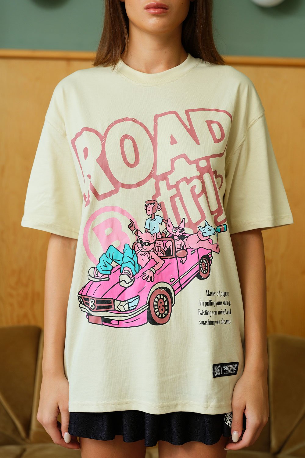 On the Go Oversized T-shirt - BonkersCorner