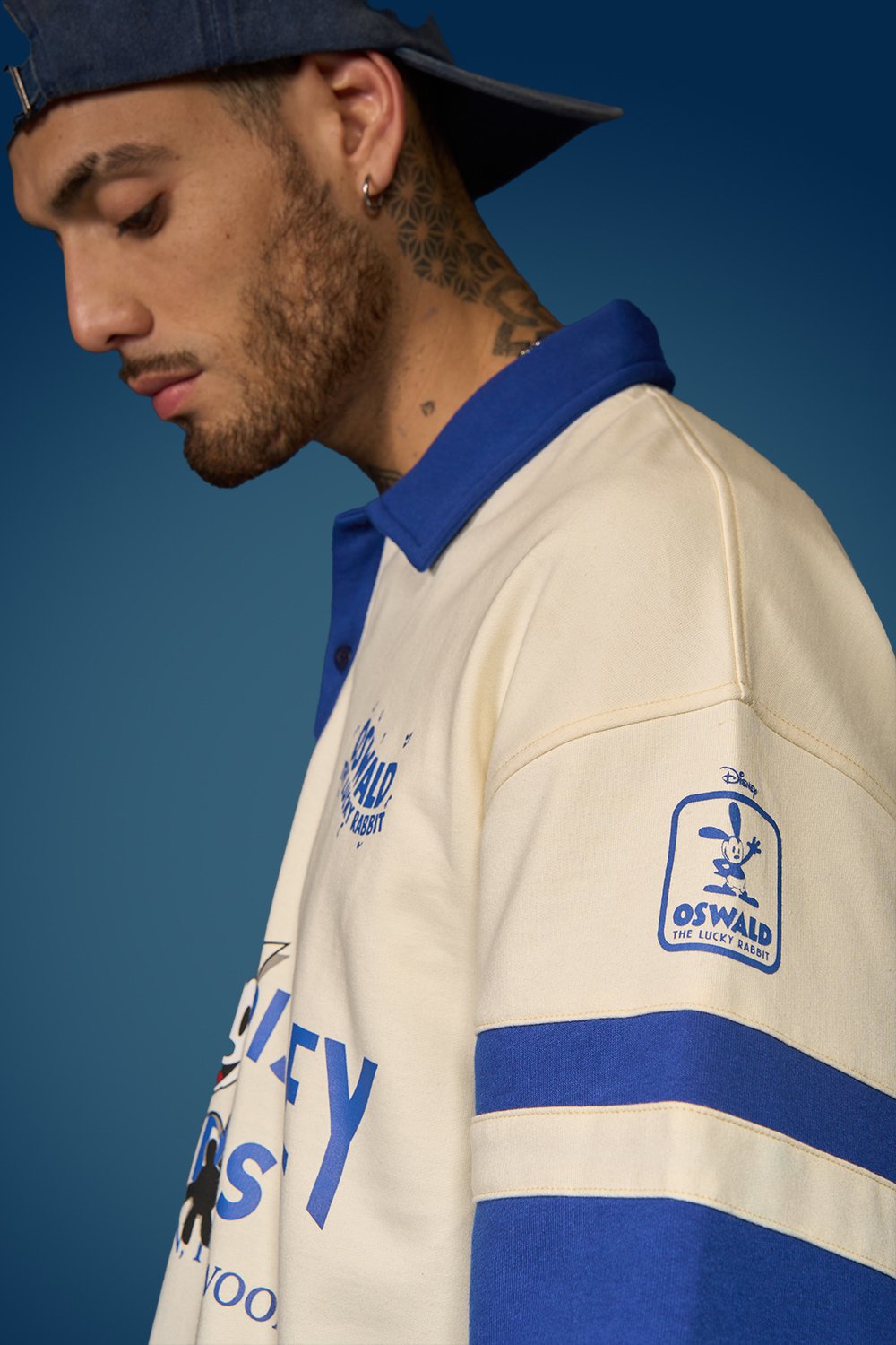 Oswald Oversized Collared Sweatshirt - BonkersCorner