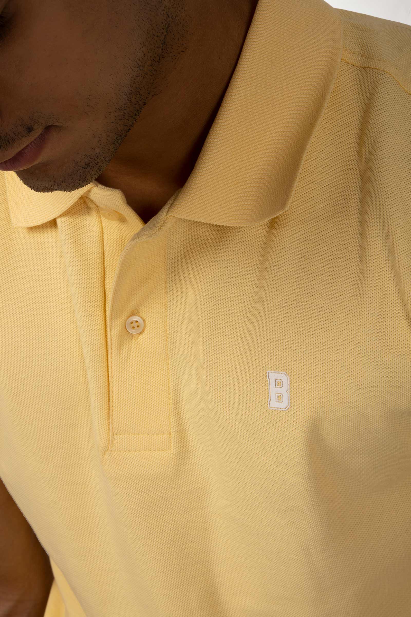 Pastel Yellow Polo - BonkersCorner