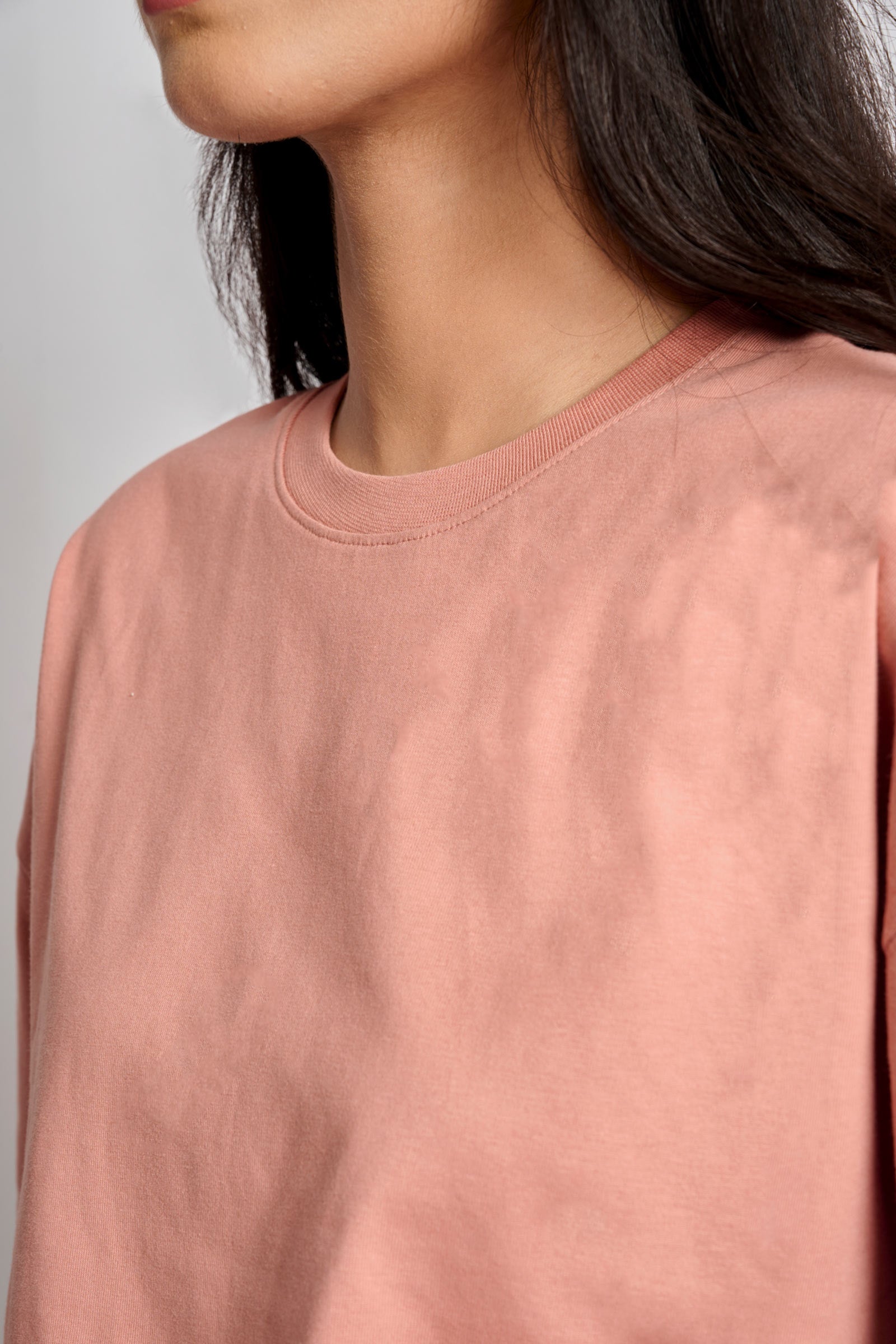 Peach Heavyweight Oversized T-shirt - BonkersCorner