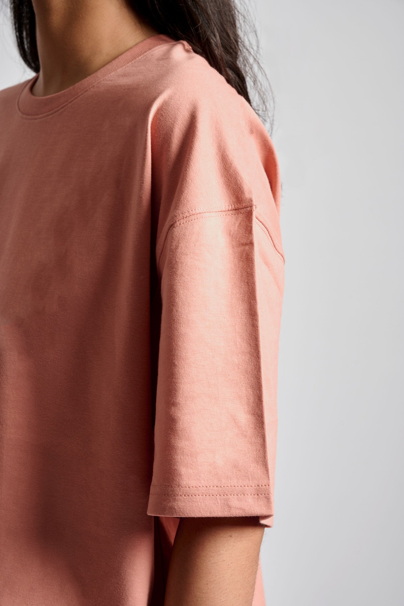 Peach Heavyweight Oversized T-shirt - BonkersCorner