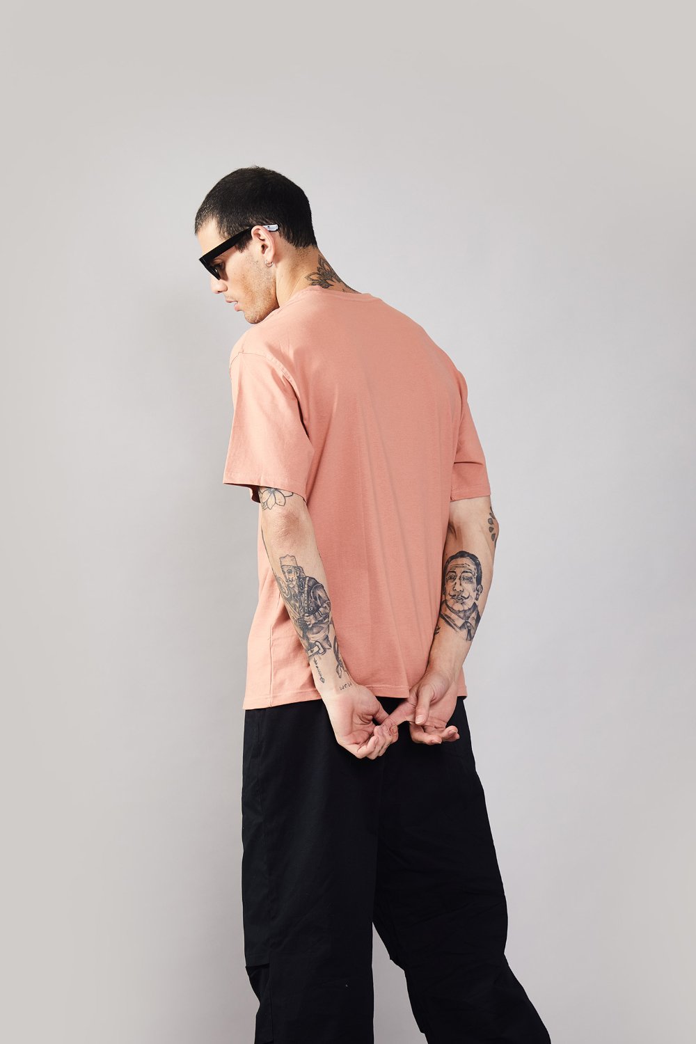 Peach Heavyweight Oversized T-shirt - BonkersCorner