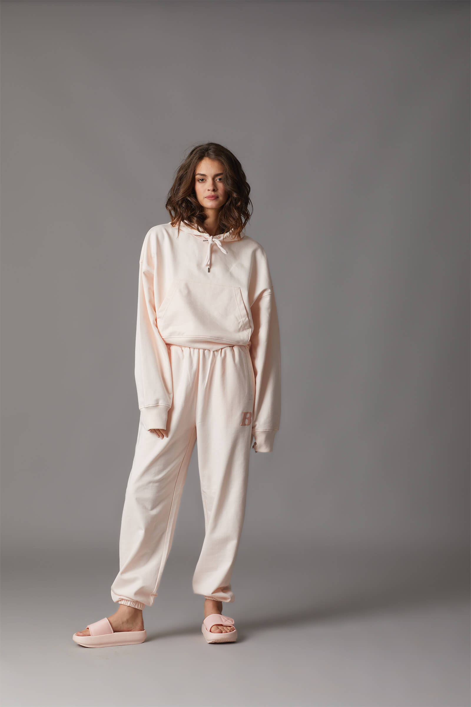 Pink Crop Hoodie - BonkersCorner