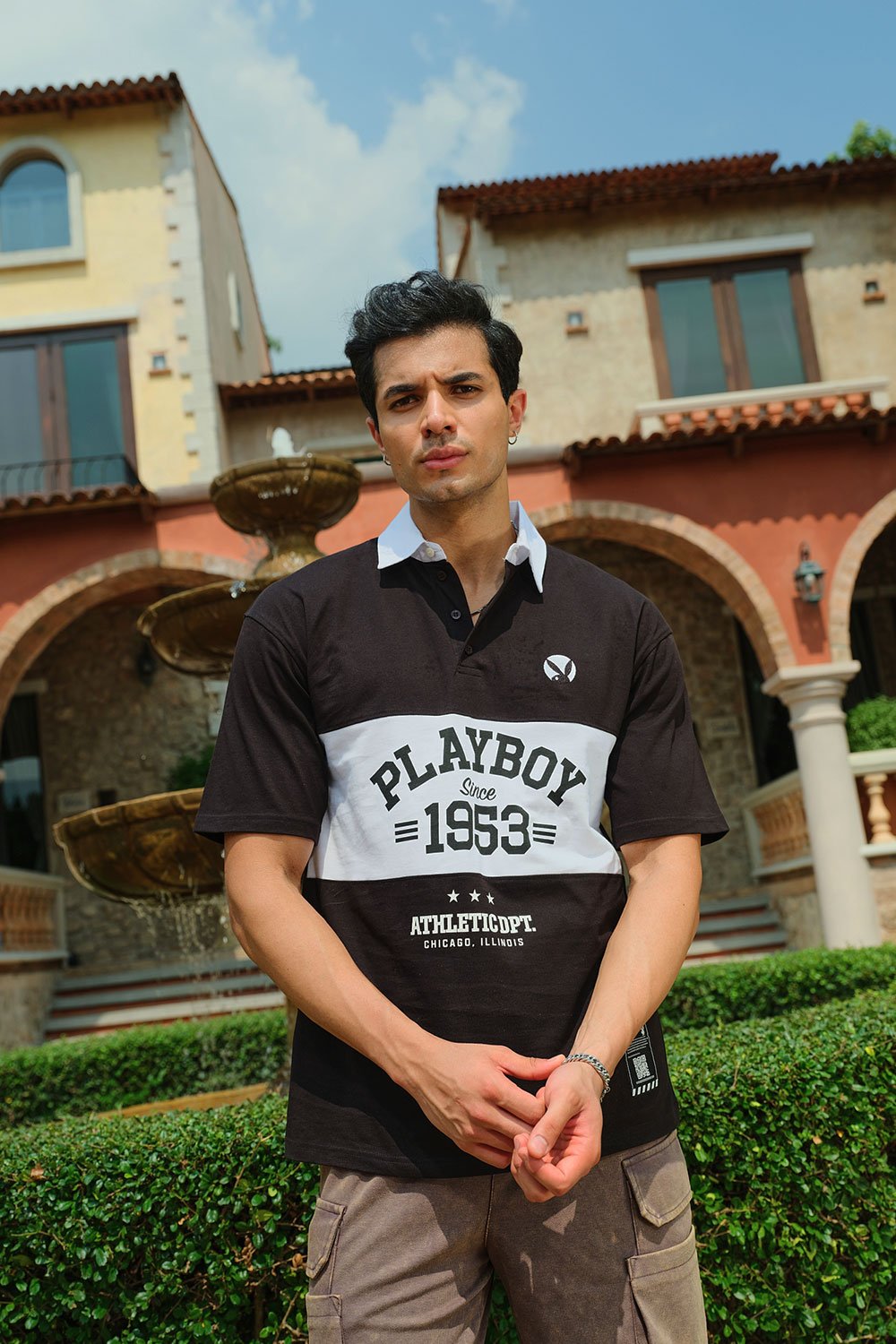 Playboy Athletic Dept. Oversized Polo - BonkersCorner