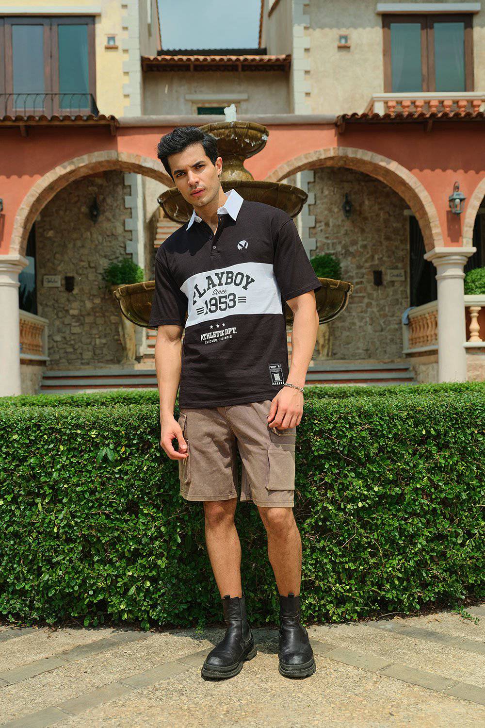 Playboy Athletic Dept. Oversized Polo - BonkersCorner