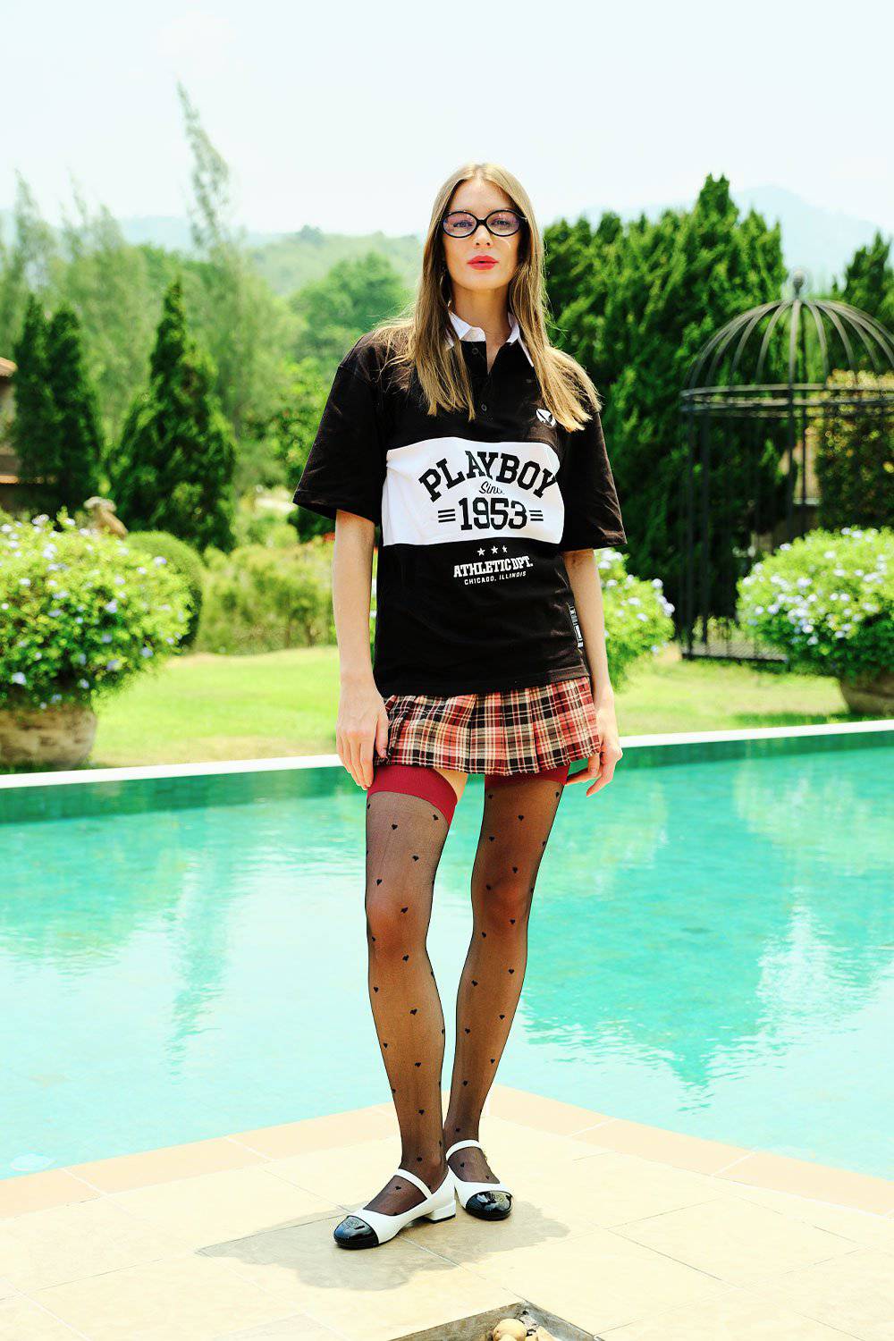 Playboy Athletic Dept. Oversized Polo - BonkersCorner