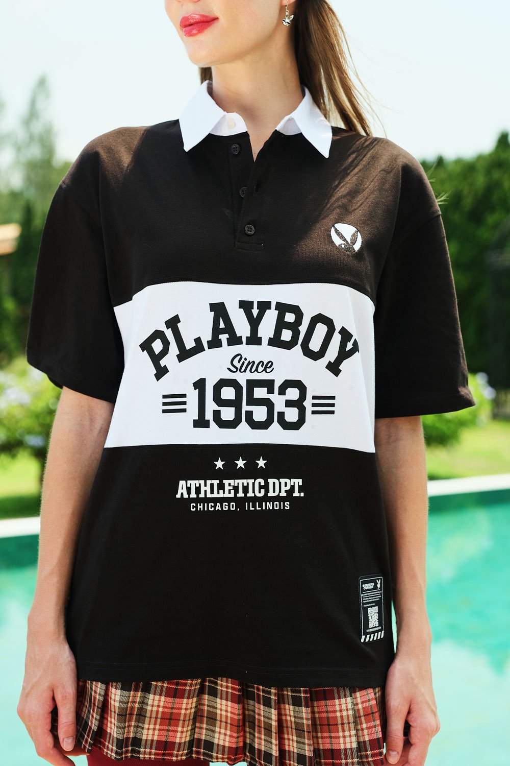 Playboy Athletic Dept. Oversized Polo - BonkersCorner