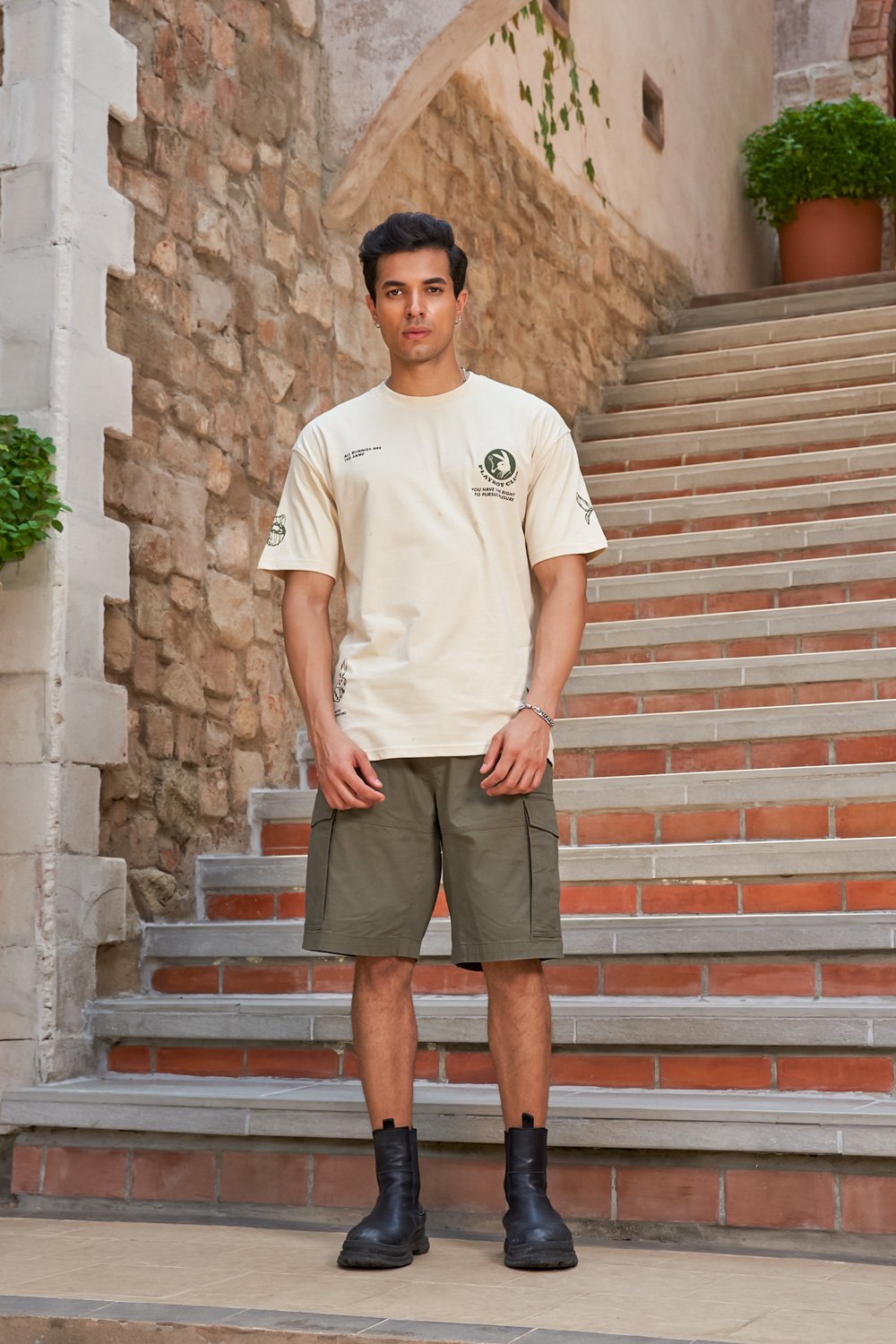 Playboy Club Oversized T-shirt - BonkersCorner