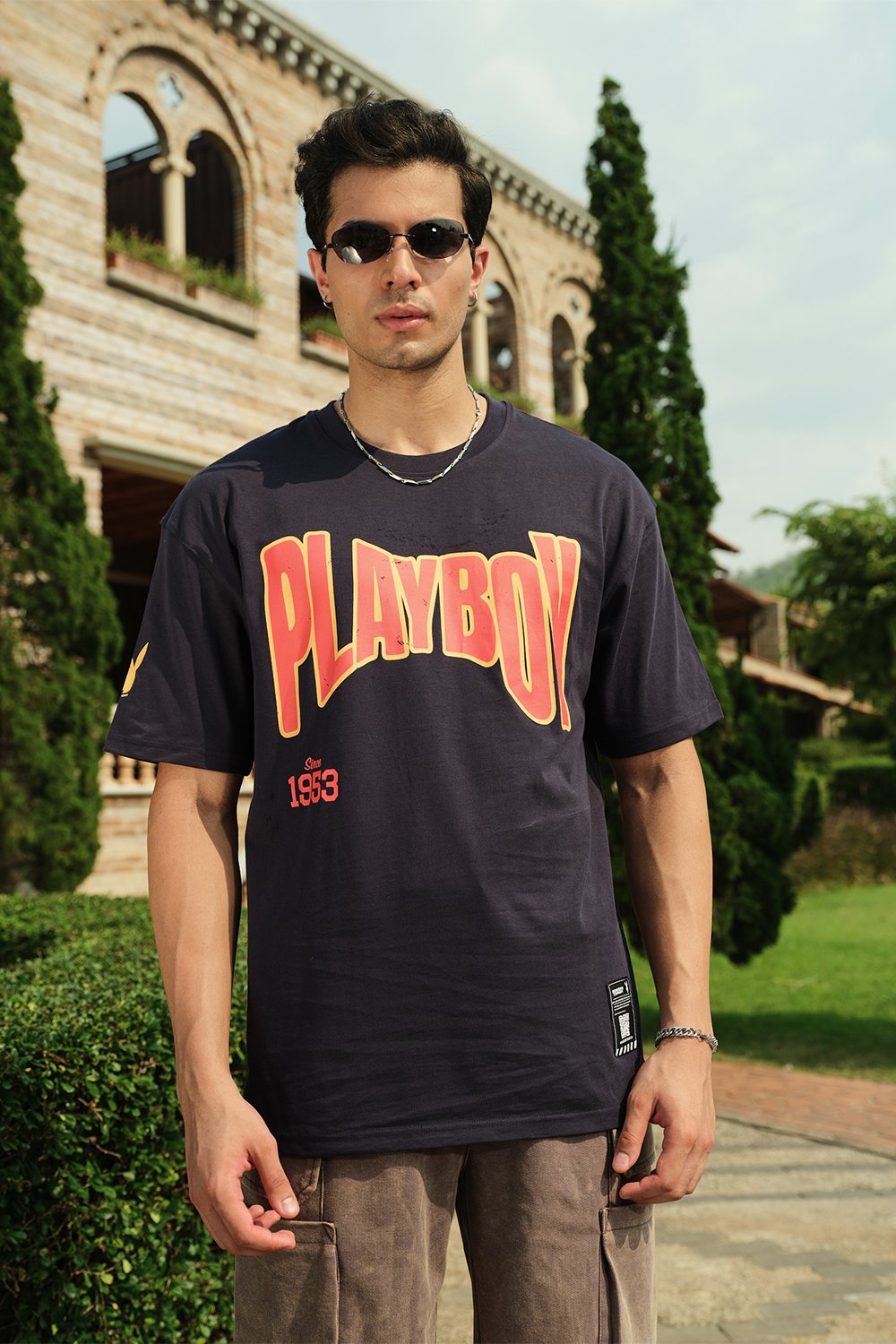 Playboy Colourway Oversized T-shirt - BonkersCorner