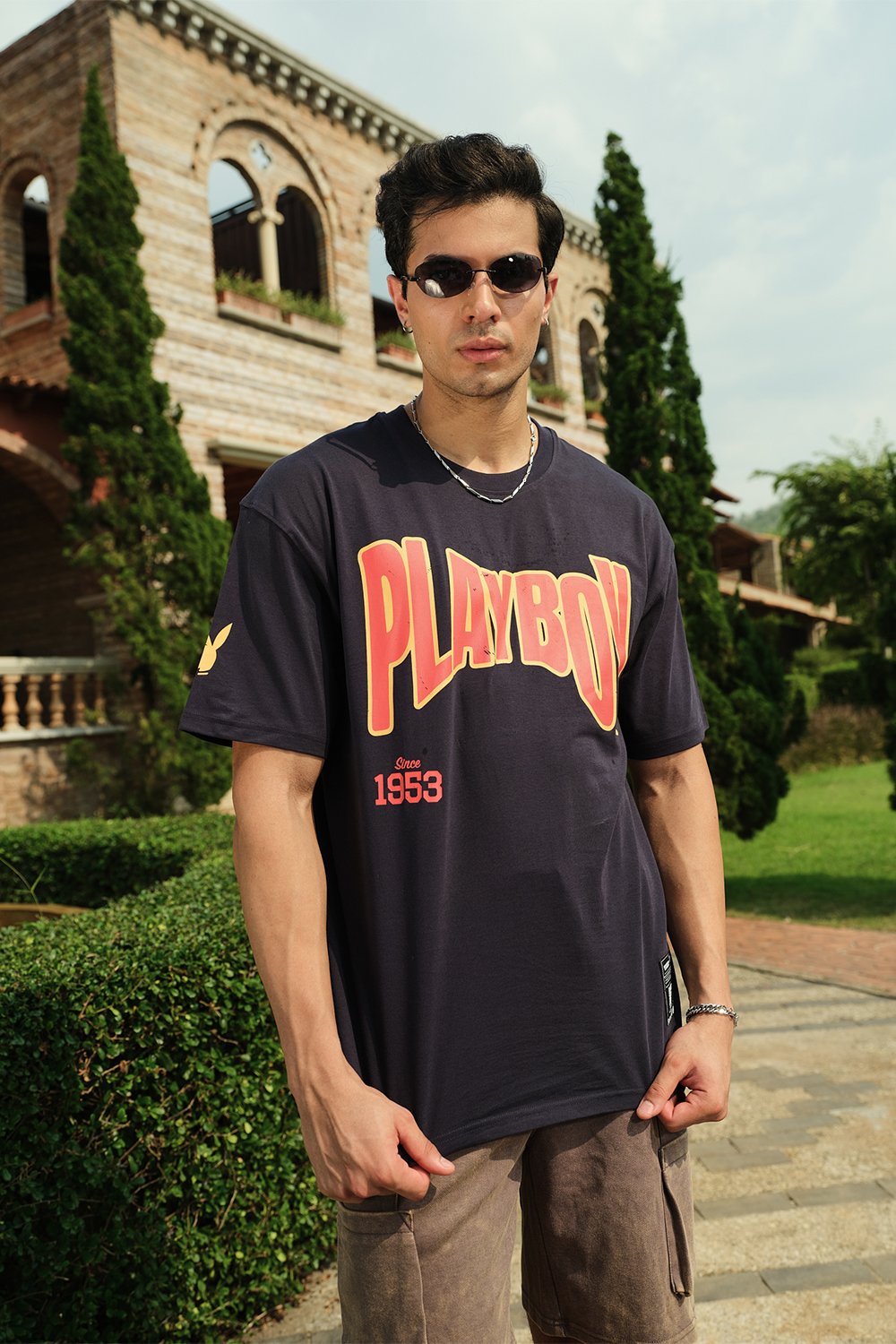 Playboy Colourway Oversized T-shirt - BonkersCorner