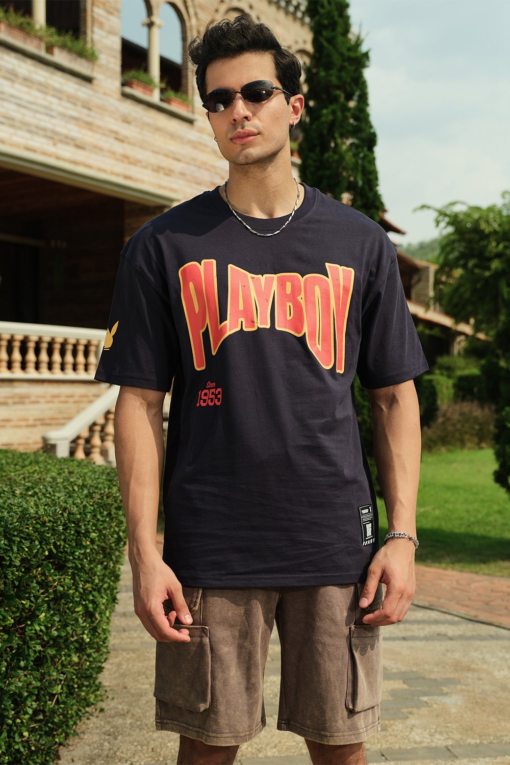 Playboy Colourway Oversized T-shirt - BonkersCorner