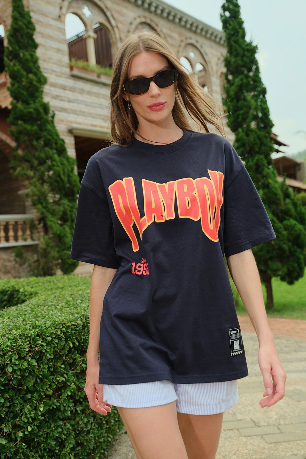 Playboy Colourway Oversized T-shirt - BonkersCorner