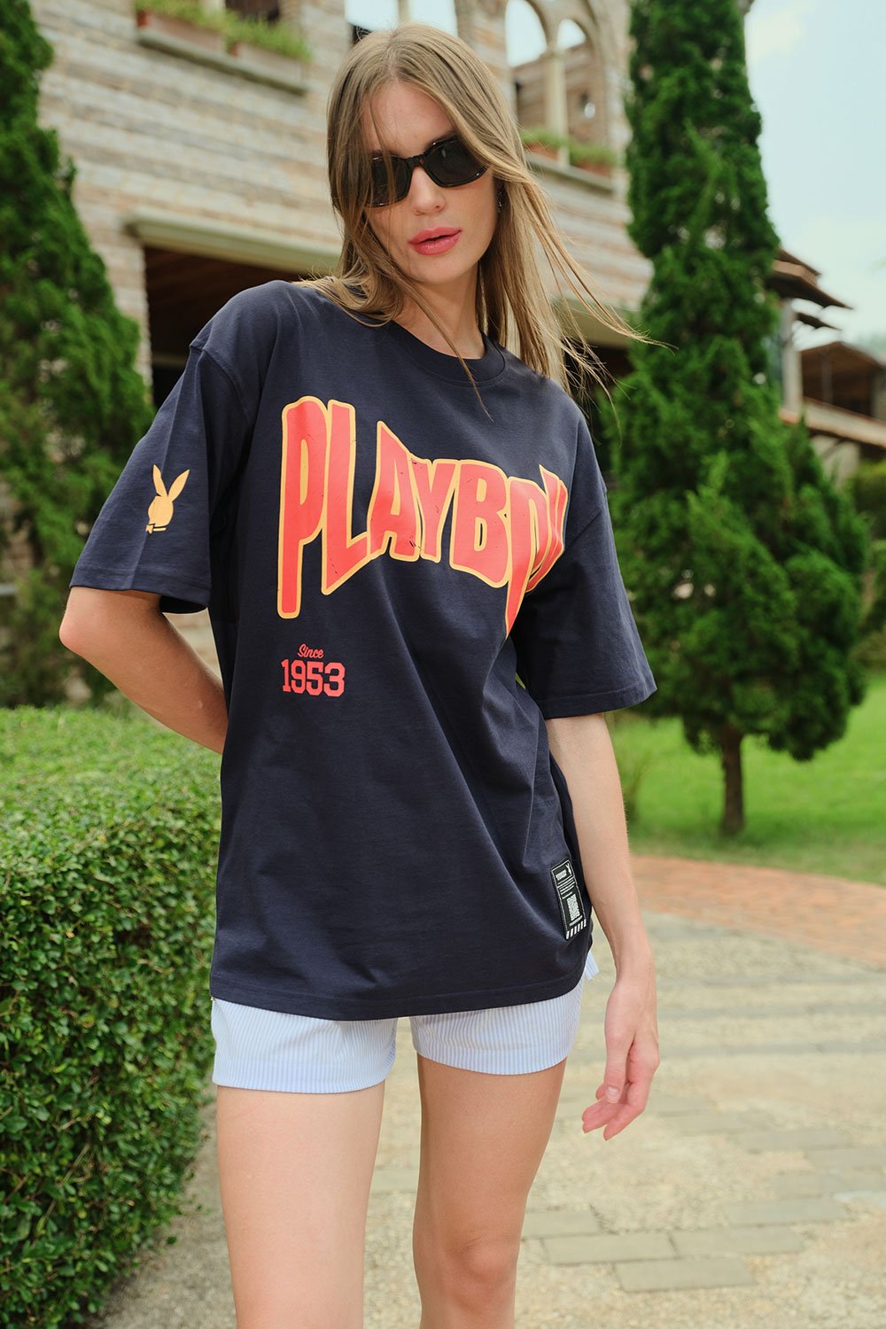 Playboy Colourway Oversized T-shirt - BonkersCorner