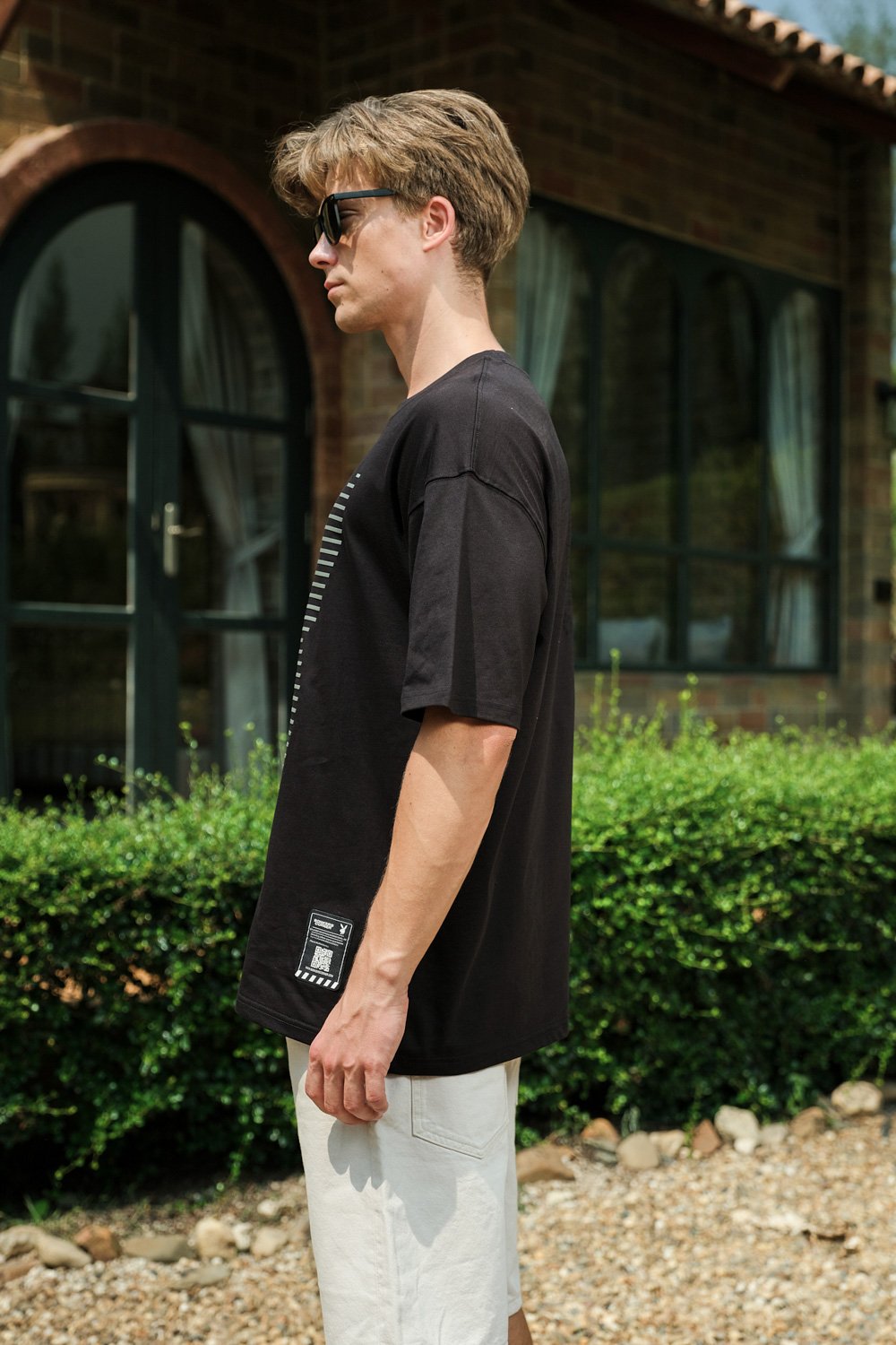 PlayBoy HD Print Oversized T-shirt - BonkersCorner