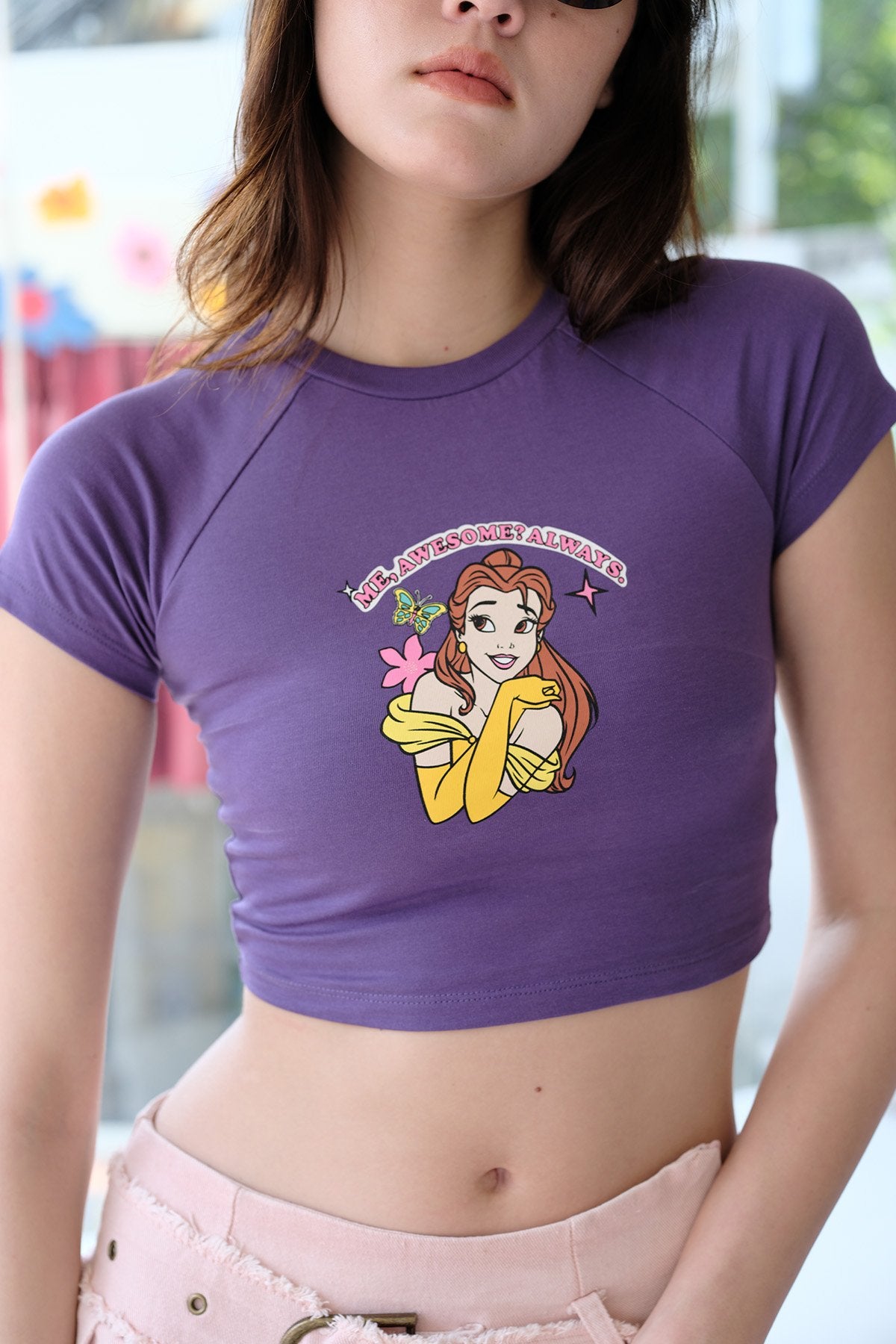Princess Belle Baby Tee - BonkersCorner