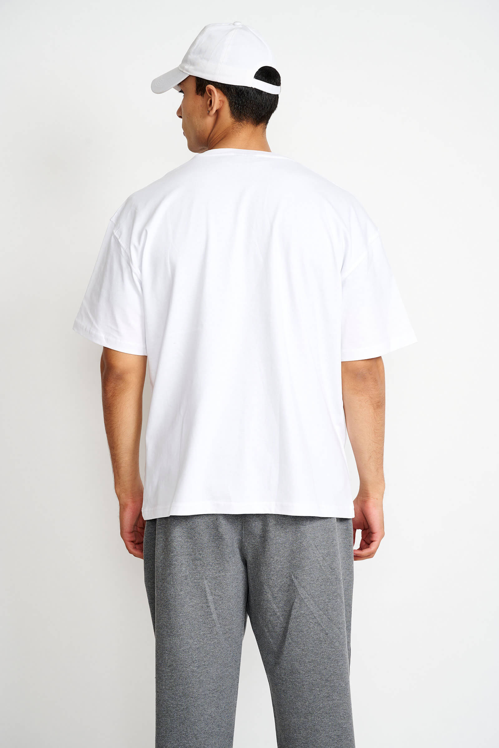 Punk White Oversized T-shirt - BonkersCorner