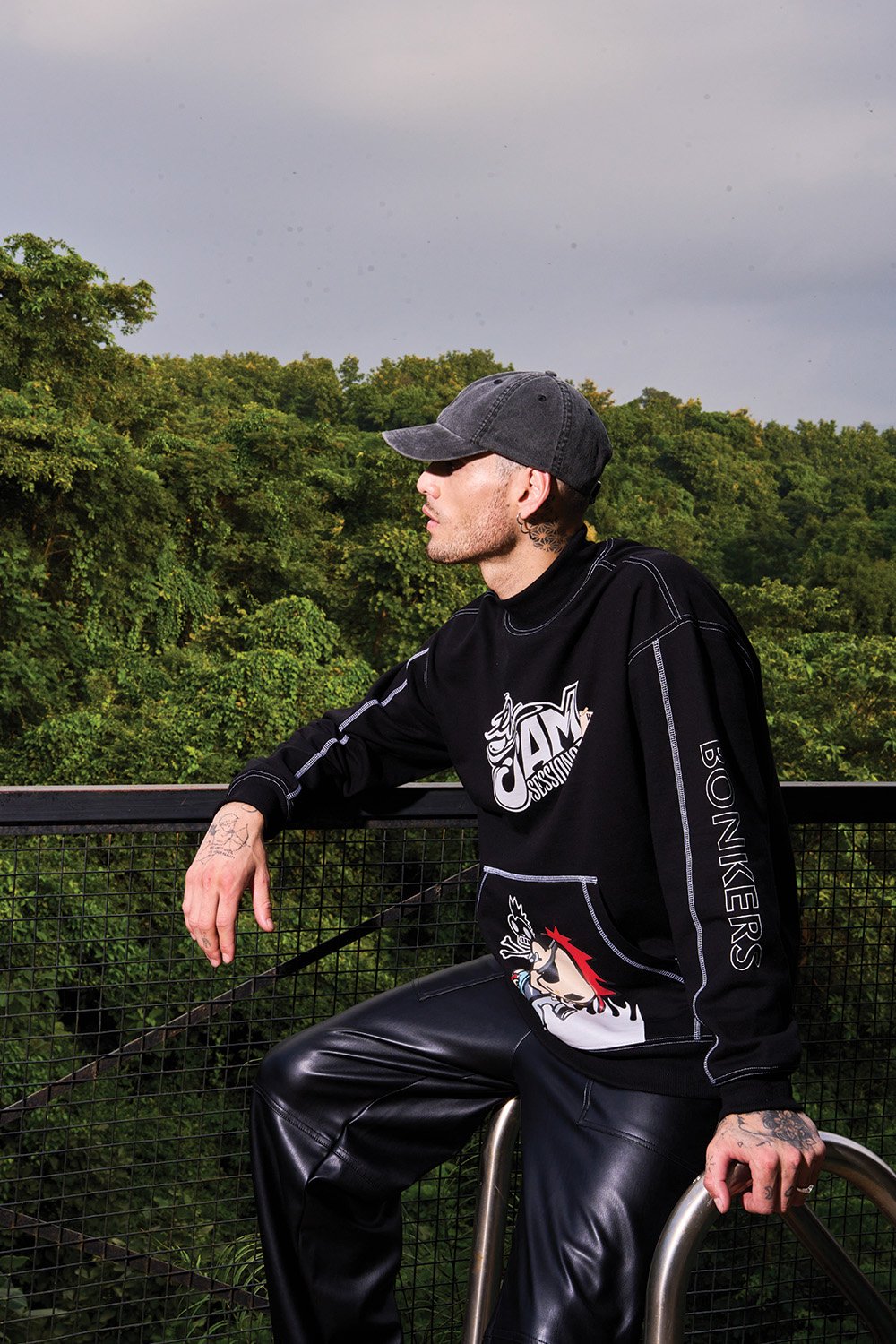 Punkstar tokidoki Highneck Sweatshirt - BonkersCorner