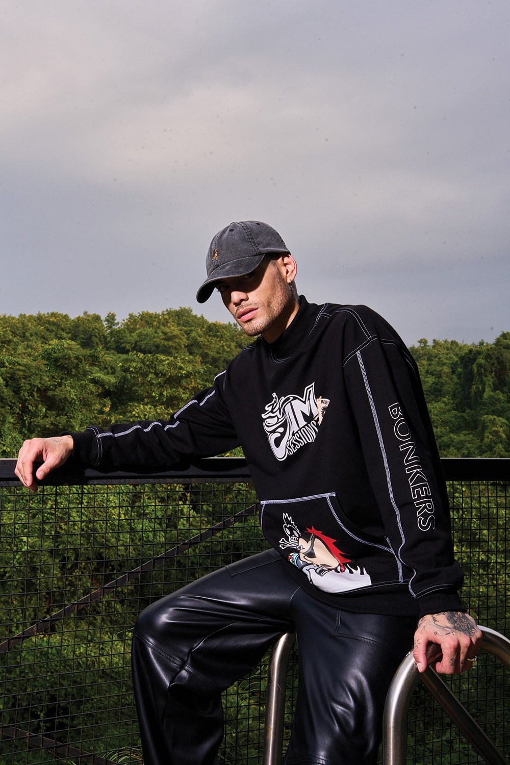 Punkstar tokidoki Highneck Sweatshirt - BonkersCorner