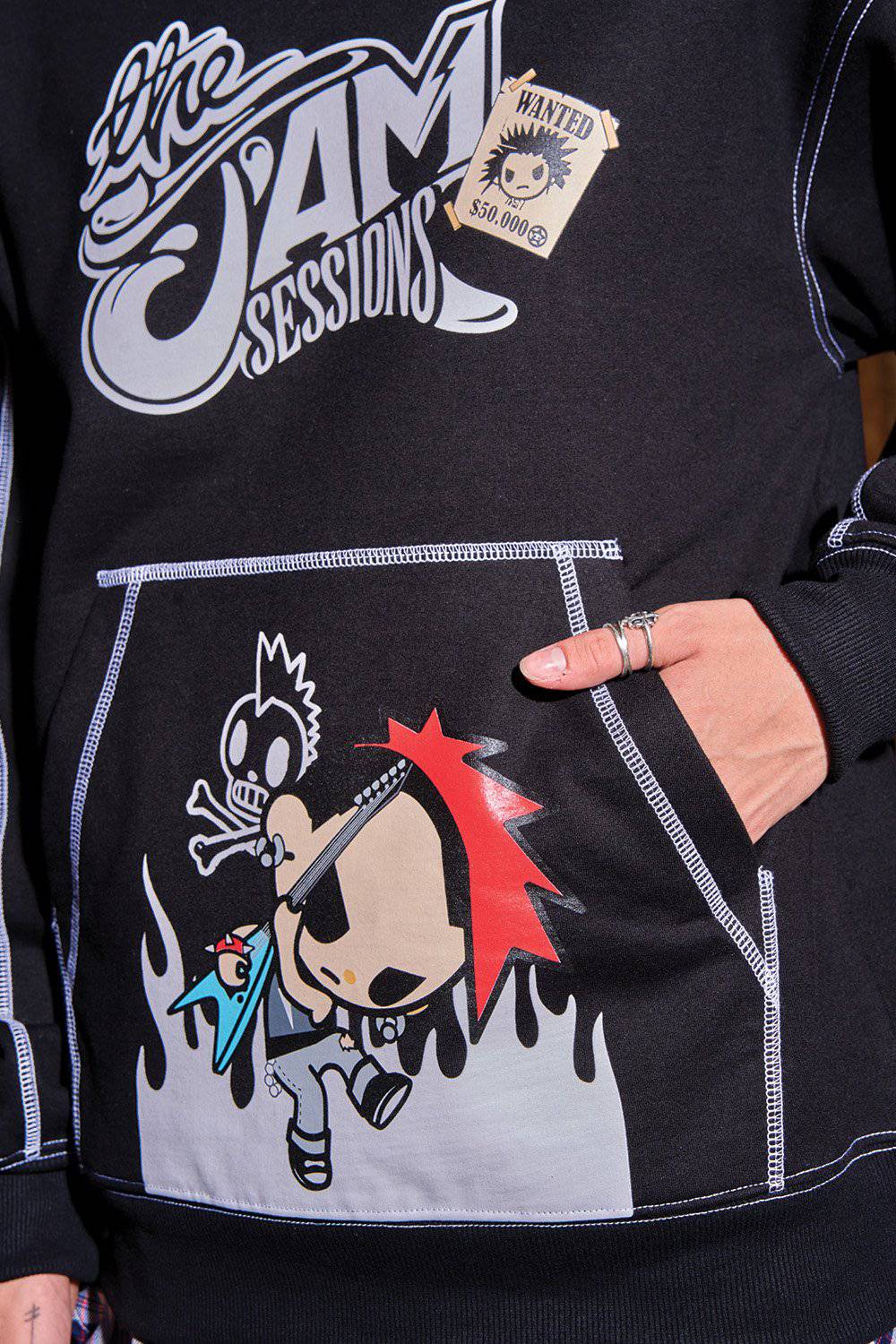Punkstar tokidoki Highneck Sweatshirt - BonkersCorner