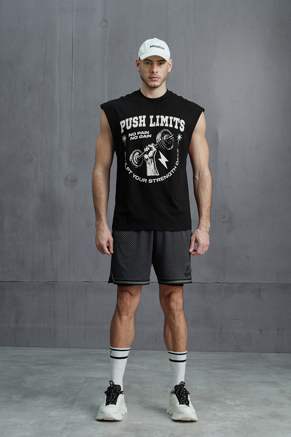 Push Limits Vest Tank - BonkersCorner