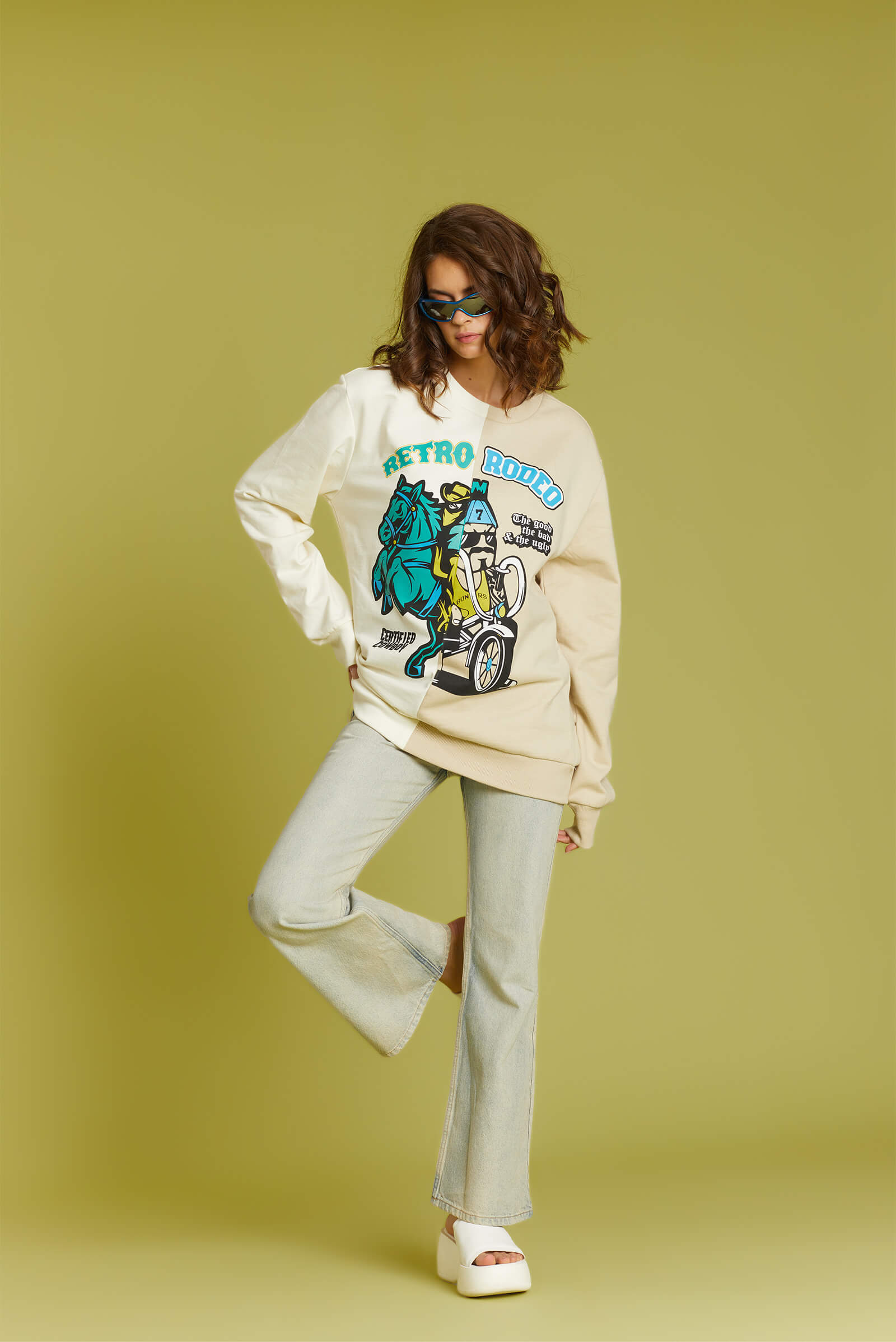 Retro Rodeo Sweatshirt - BonkersCorner