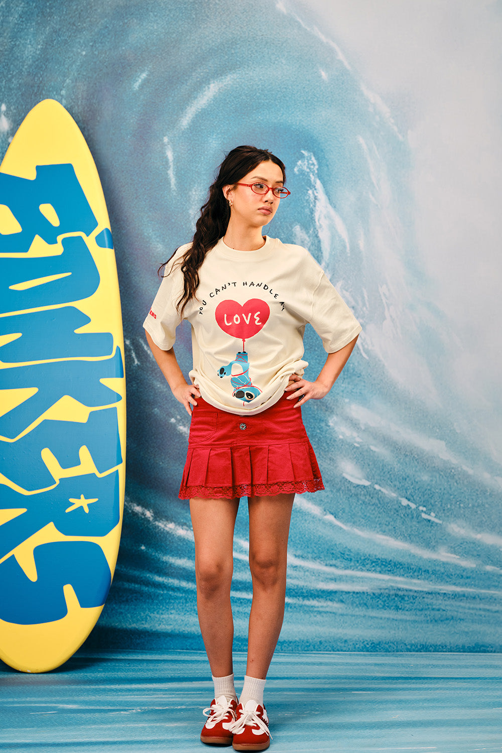 Handle with Love Oversized T-shirt - BonkersCorner