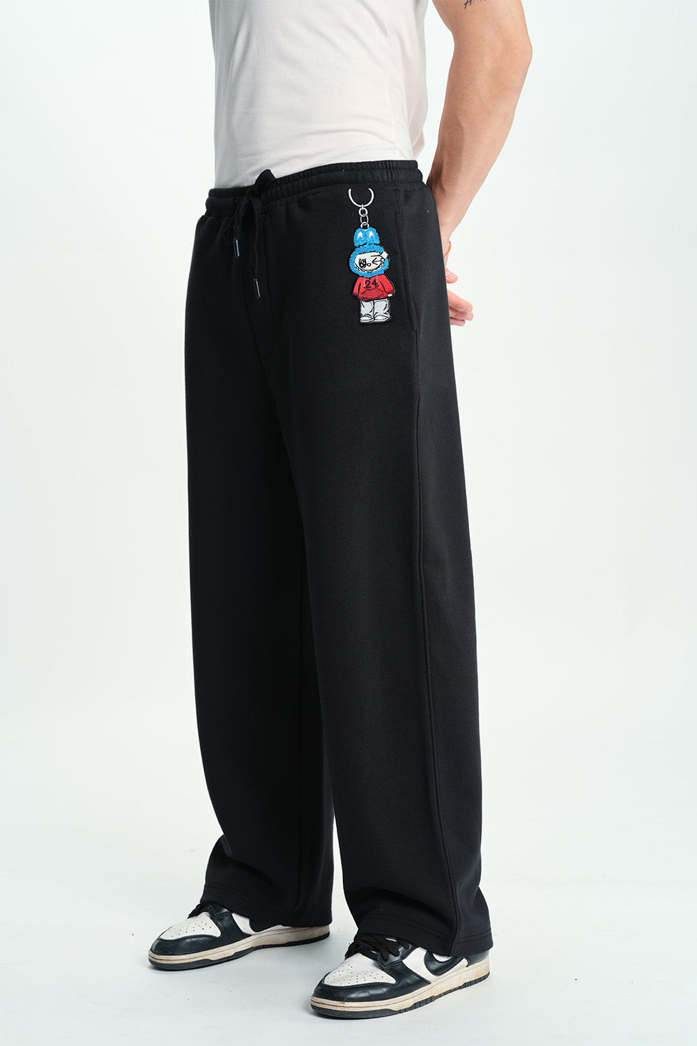 Hoodwinked Black Joggers - BonkersCorner