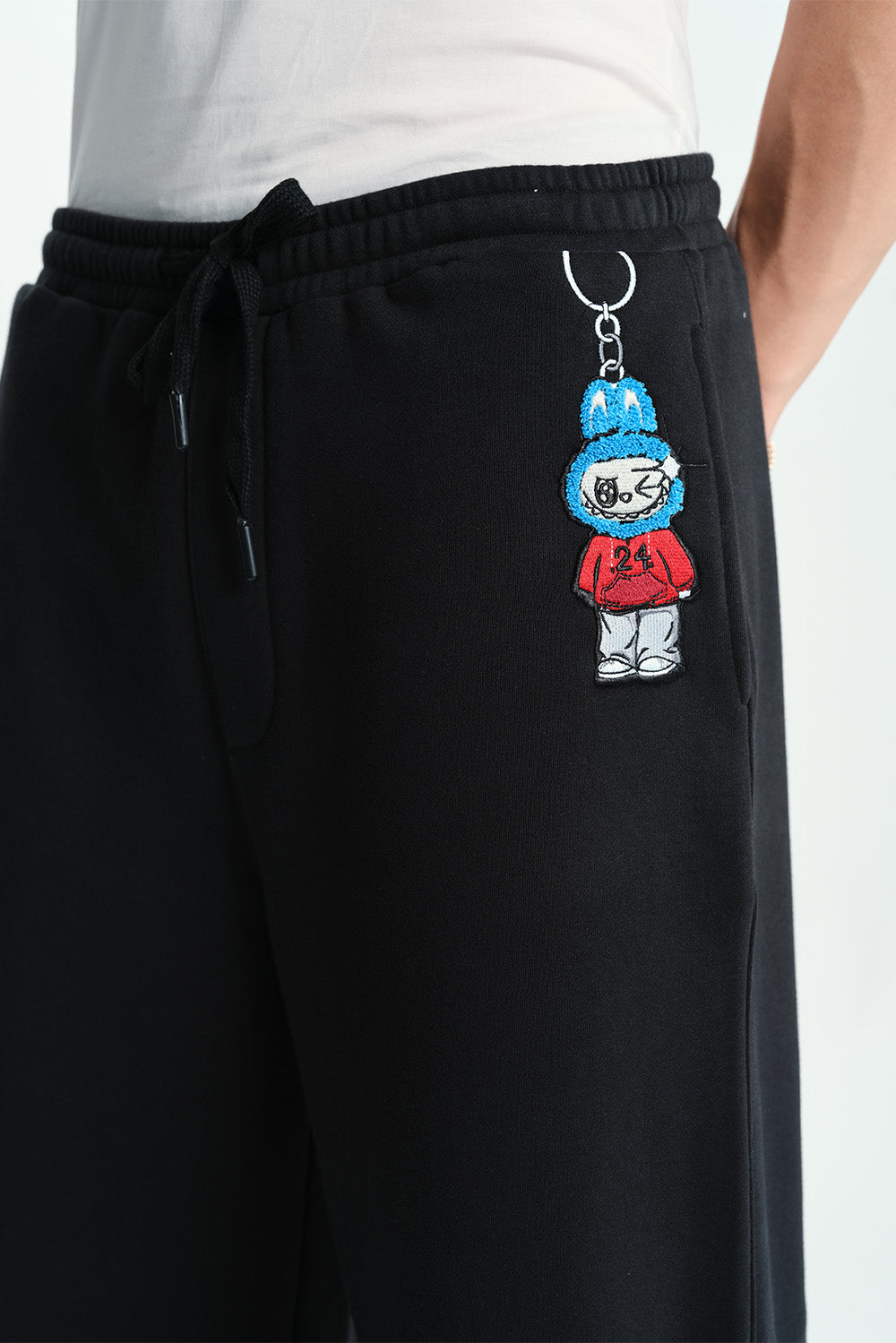 Hoodwinked Black Joggers - BonkersCorner