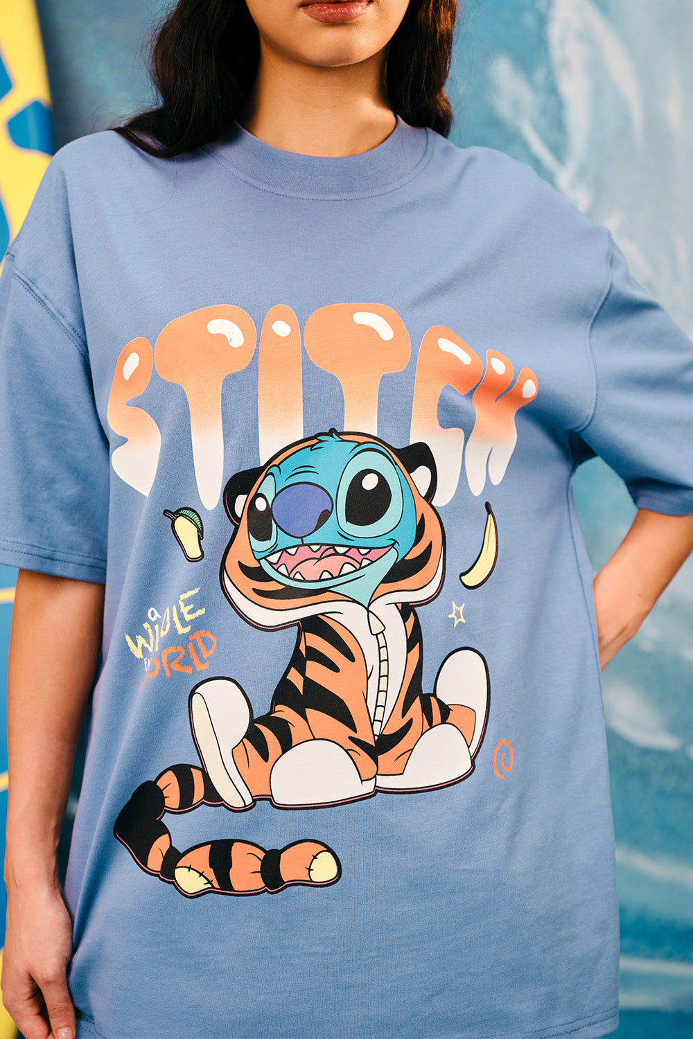 Stitch Safari Oversized T-shirt - BonkersCorner