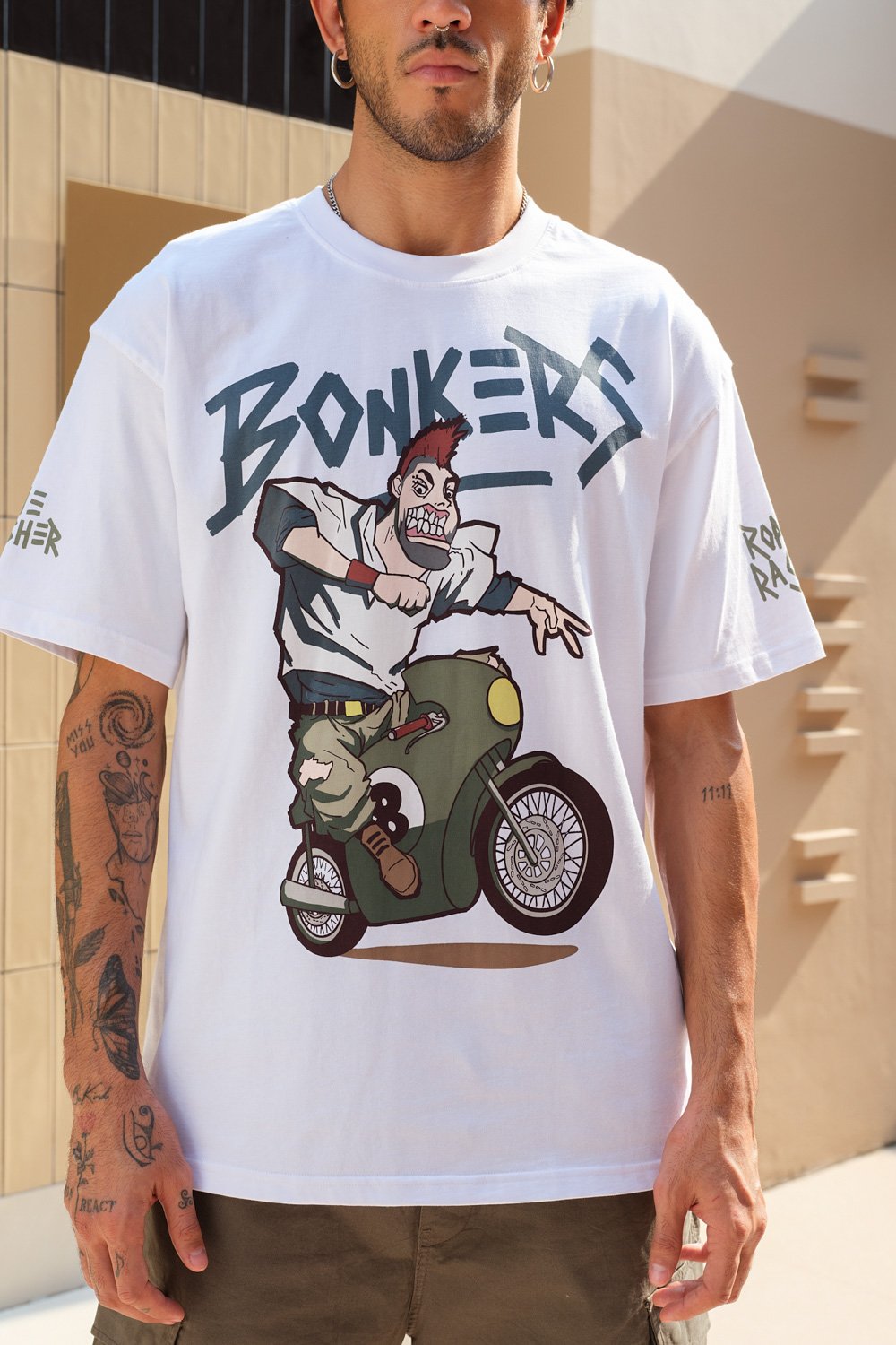 Road Rash Oversized T-shirt - BonkersCorner