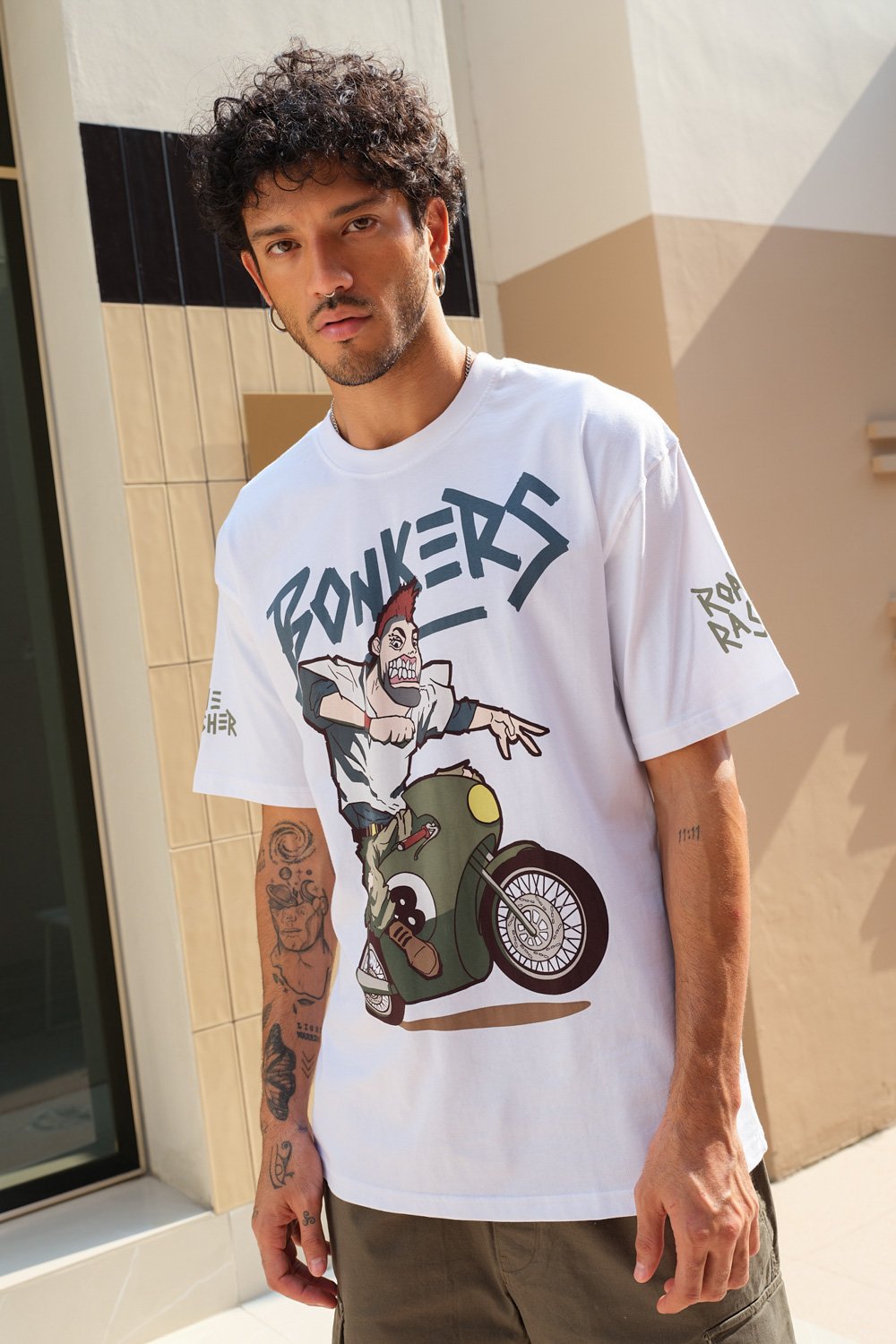 Road Rash Oversized T-shirt - BonkersCorner