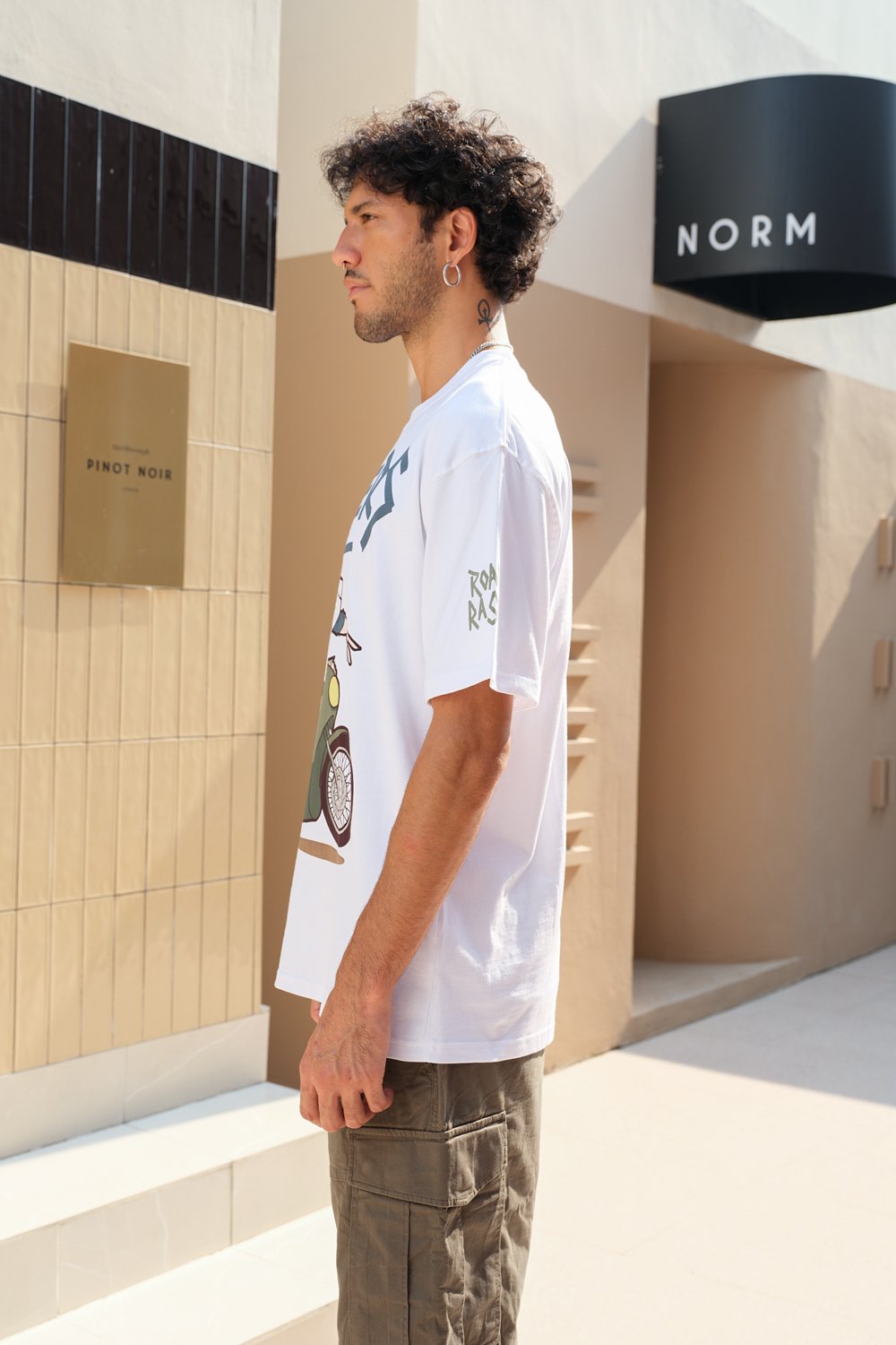 Road Rash Oversized T-shirt - BonkersCorner