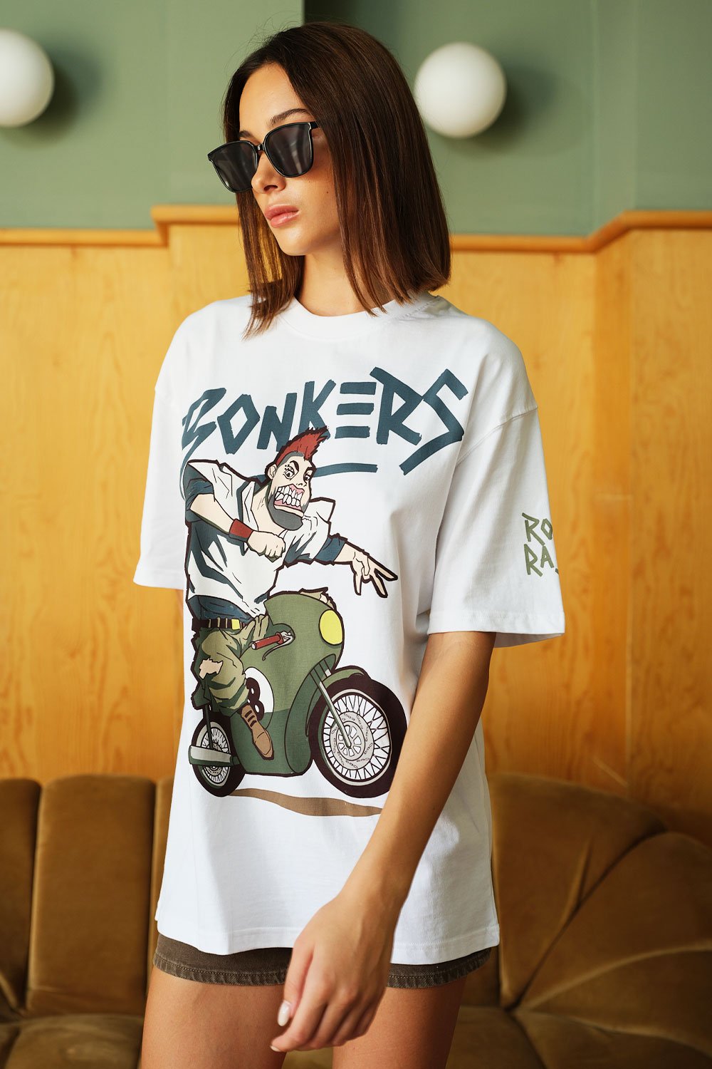 Road Rash Oversized T-shirt - BonkersCorner