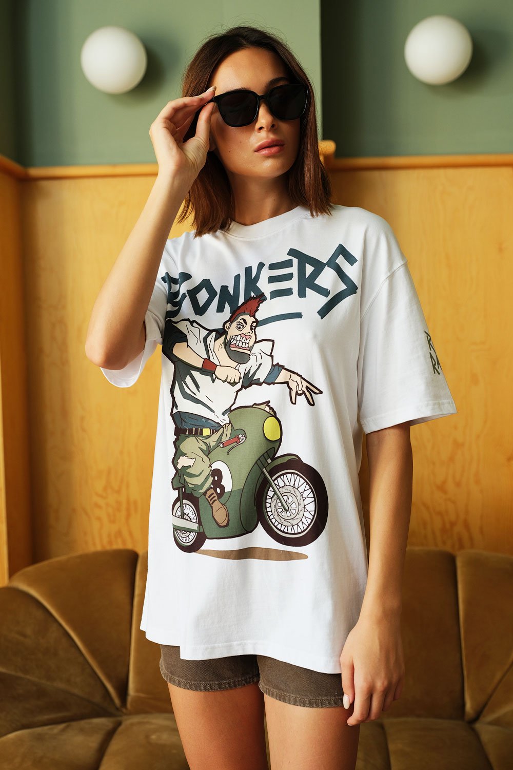 Road Rash Oversized T-shirt - BonkersCorner