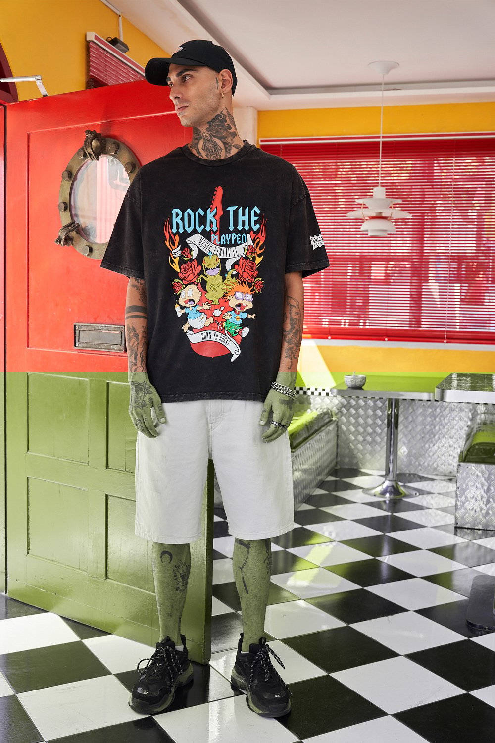 Rock The Playpen Oversized T-shirt - BonkersCorner