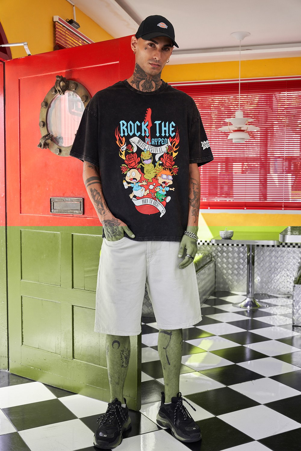 Rock The Playpen Oversized T-shirt - BonkersCorner