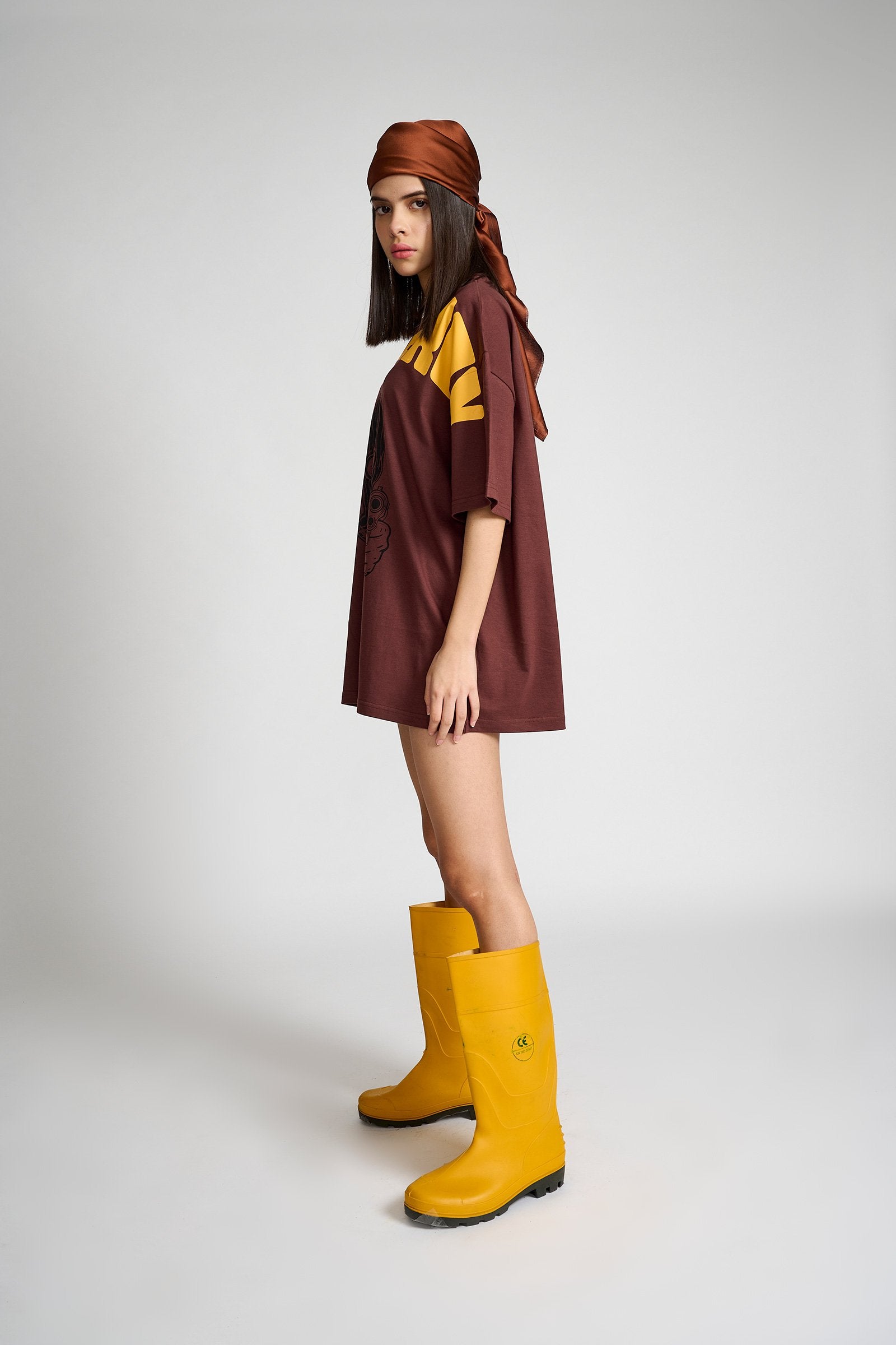 Show No Mercy Oversized T-shirt - BonkersCorner