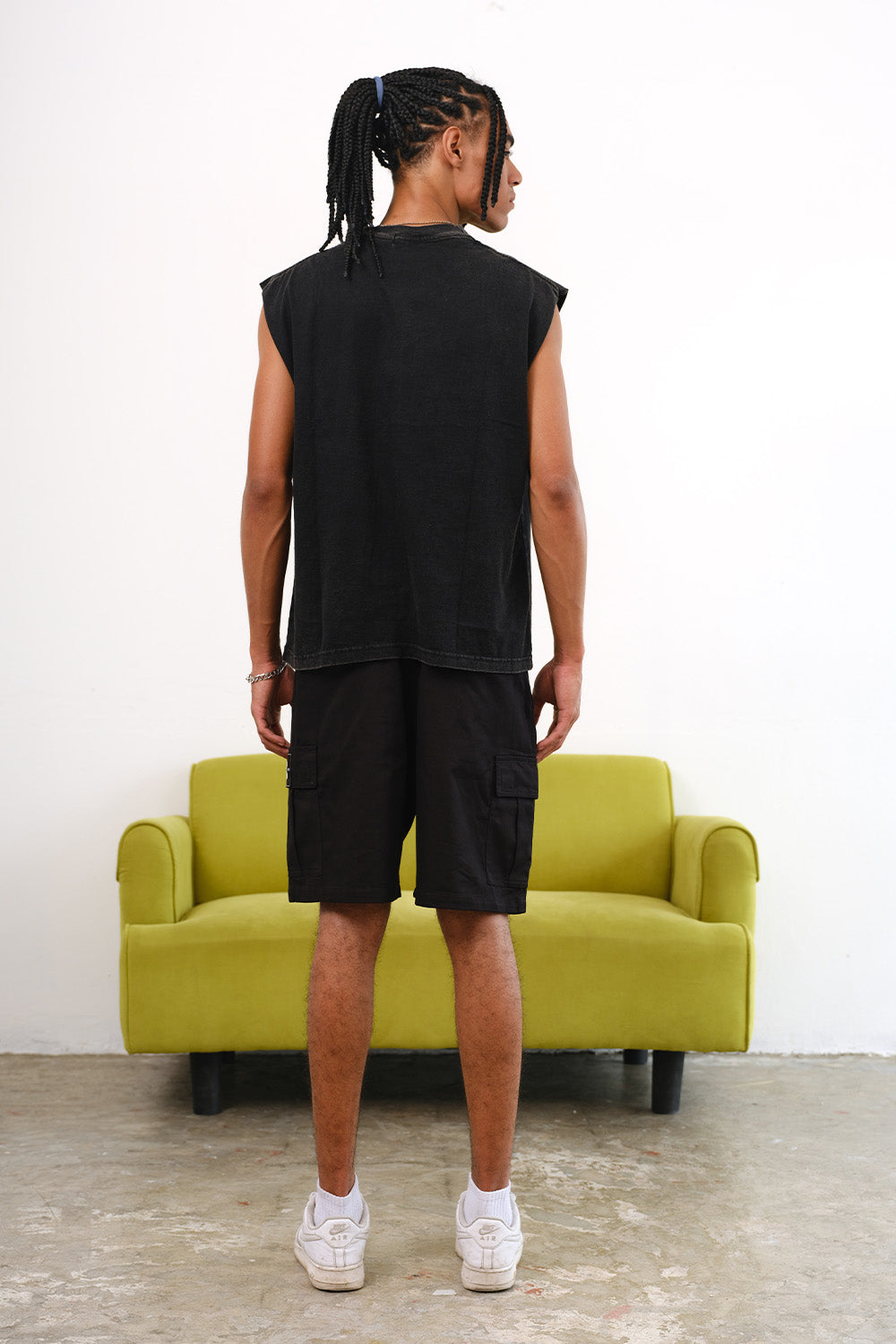 Signature Black Utility Shorts - BonkersCorner