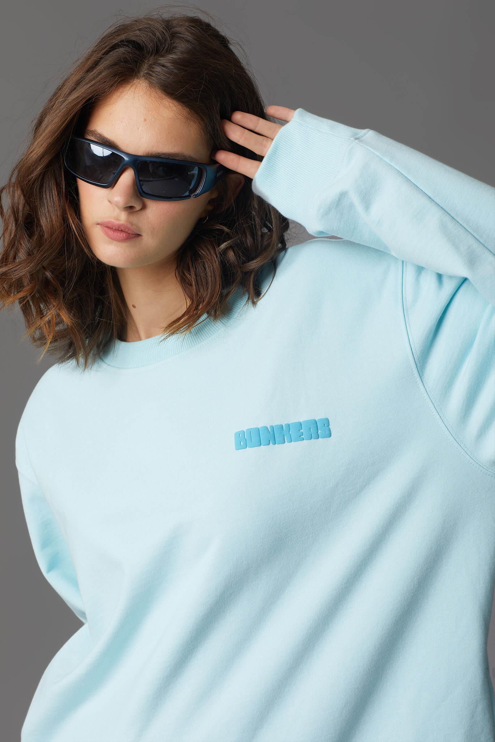 Signature Blue Sweatshirt - BonkersCorner