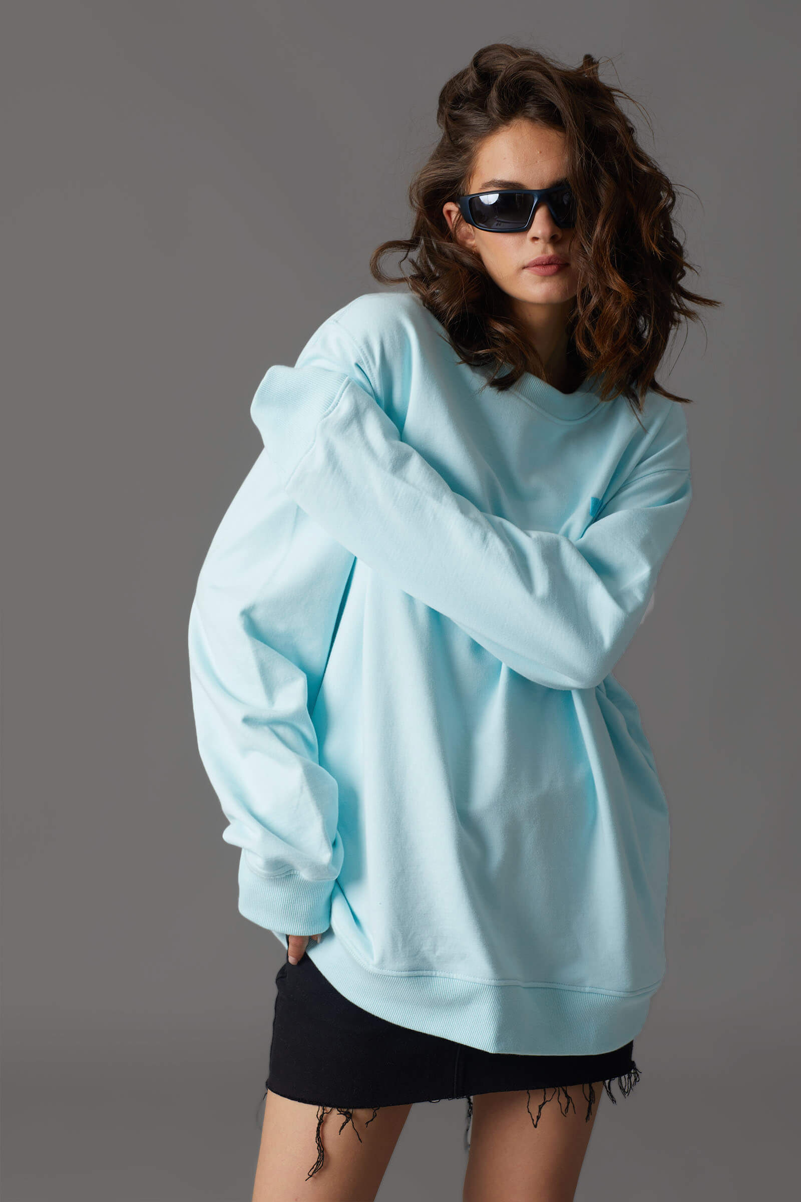 Signature Blue Sweatshirt - BonkersCorner
